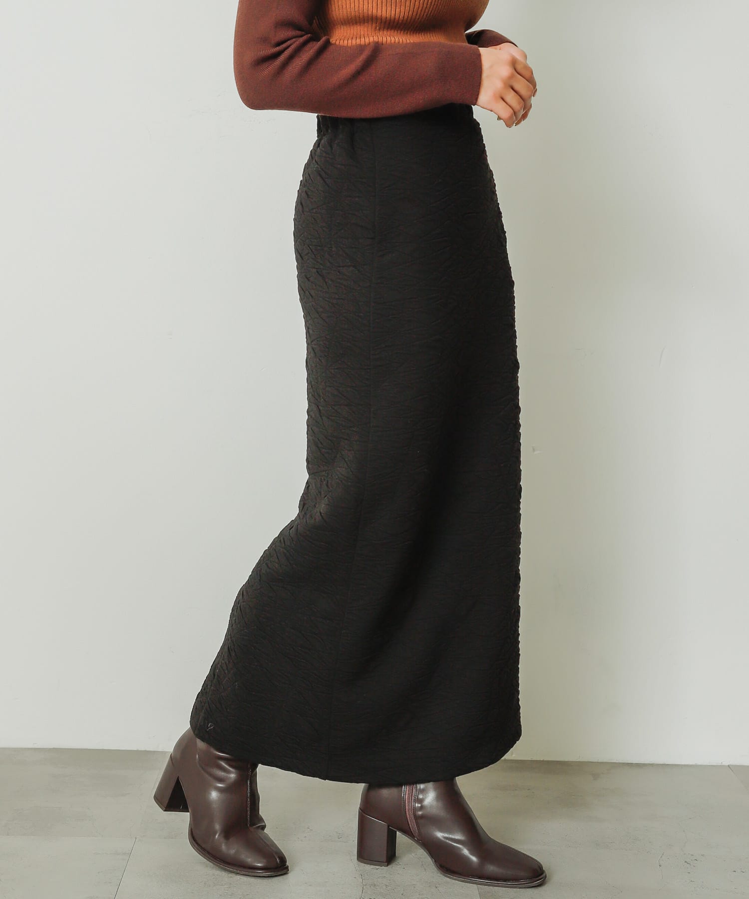 身長：158cm サイズ：one