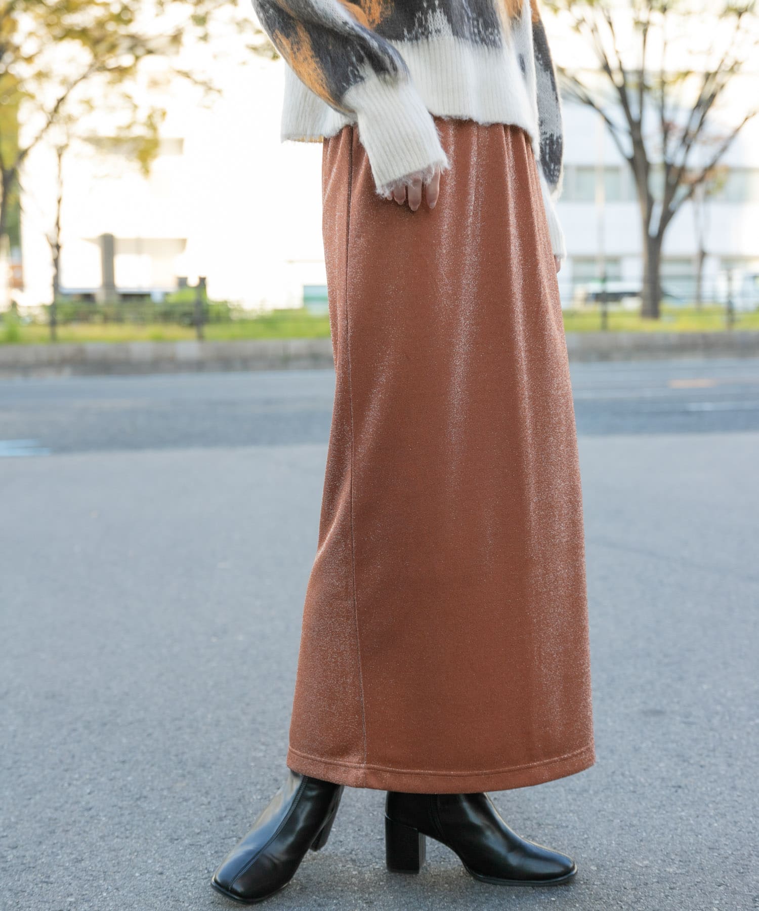 身長：169cm サイズ：one