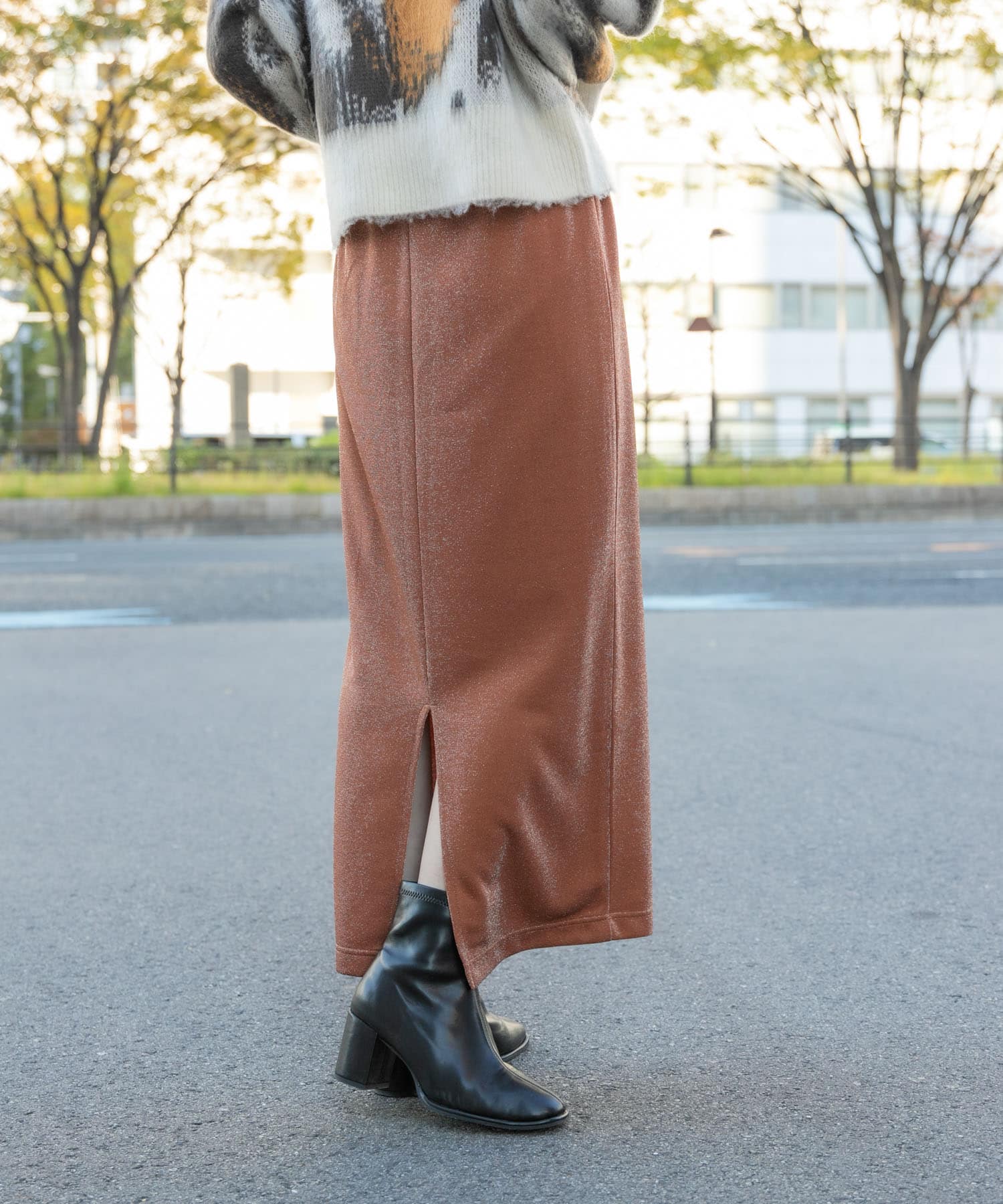 身長：169cm サイズ：one