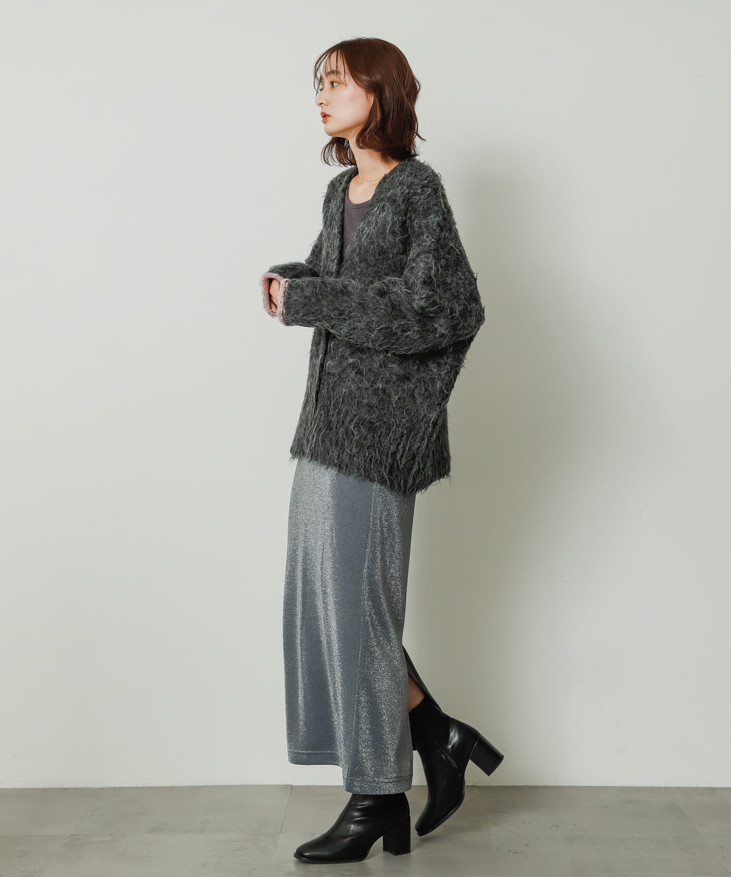 身長：169cm サイズ：one