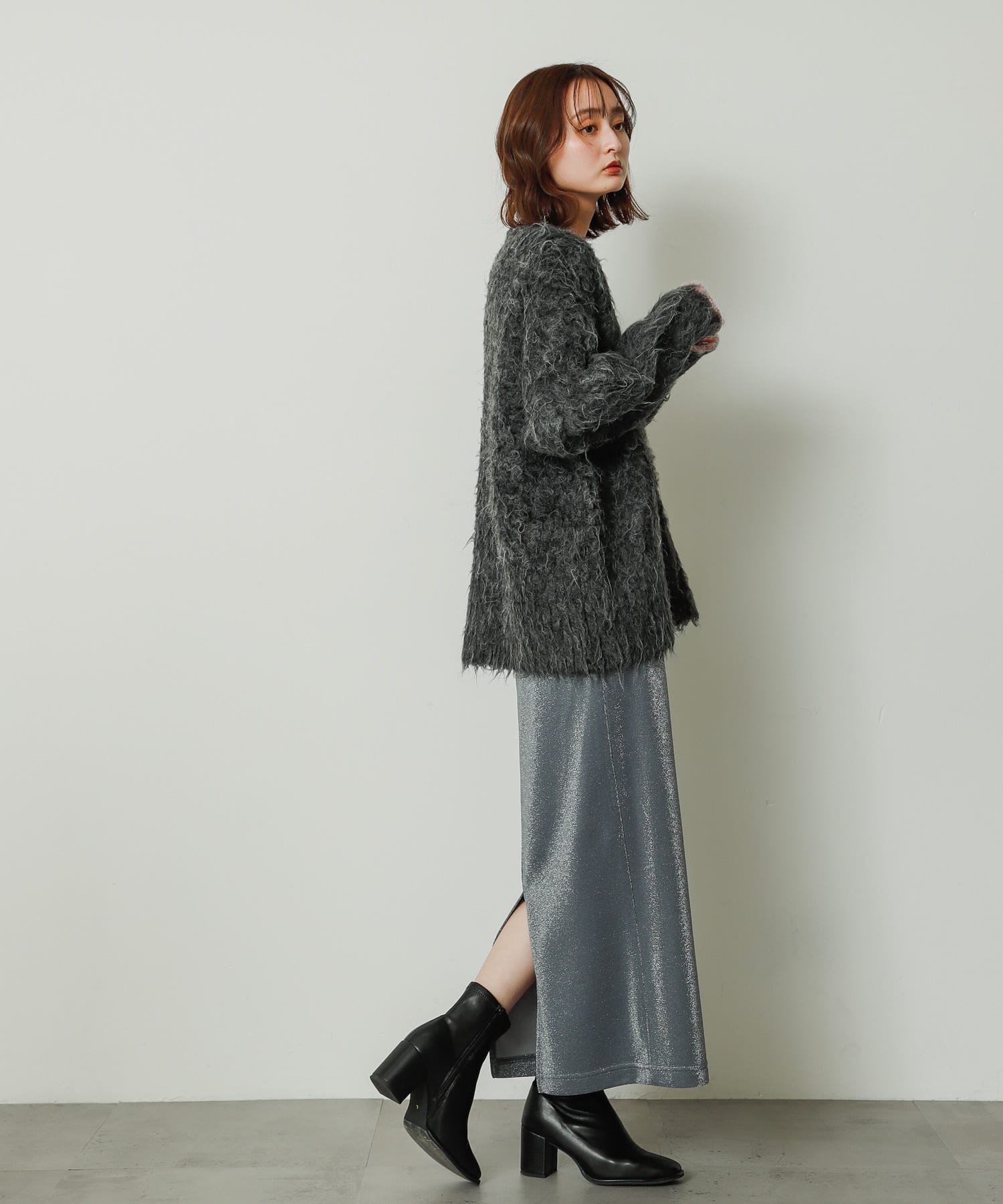 身長：169cm サイズ：one