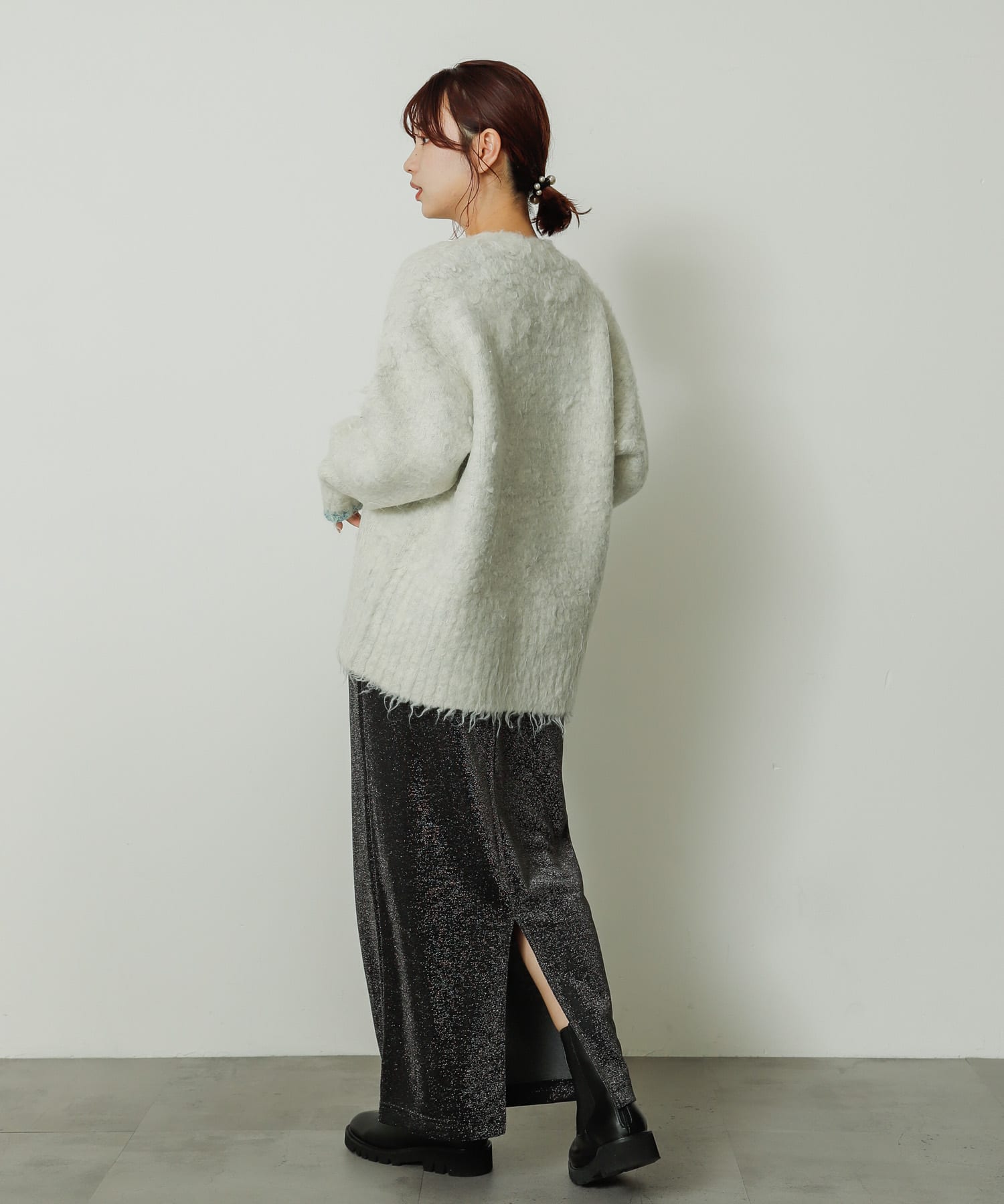 身長：158cm サイズ：one