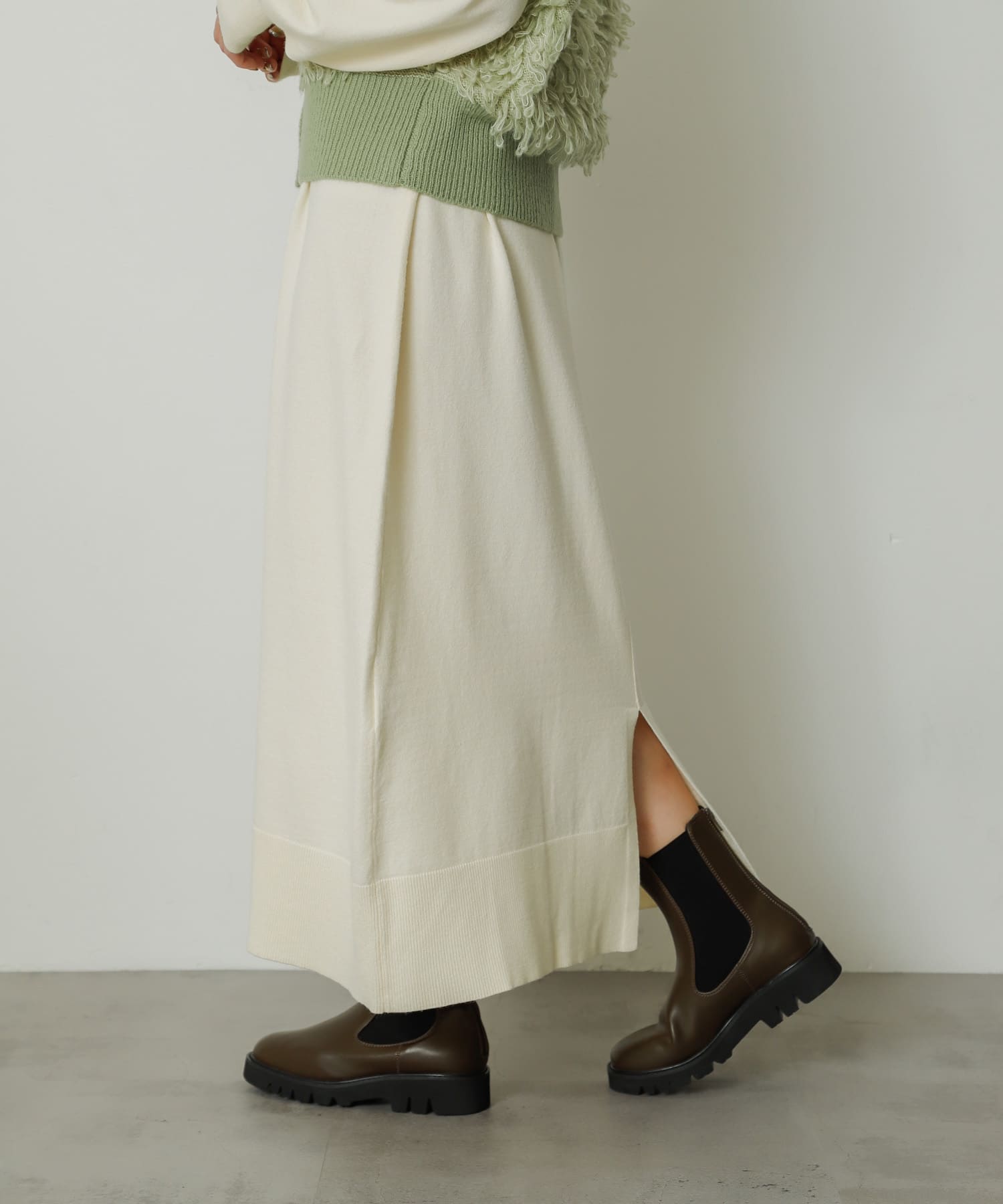 身長：158cm サイズ：one