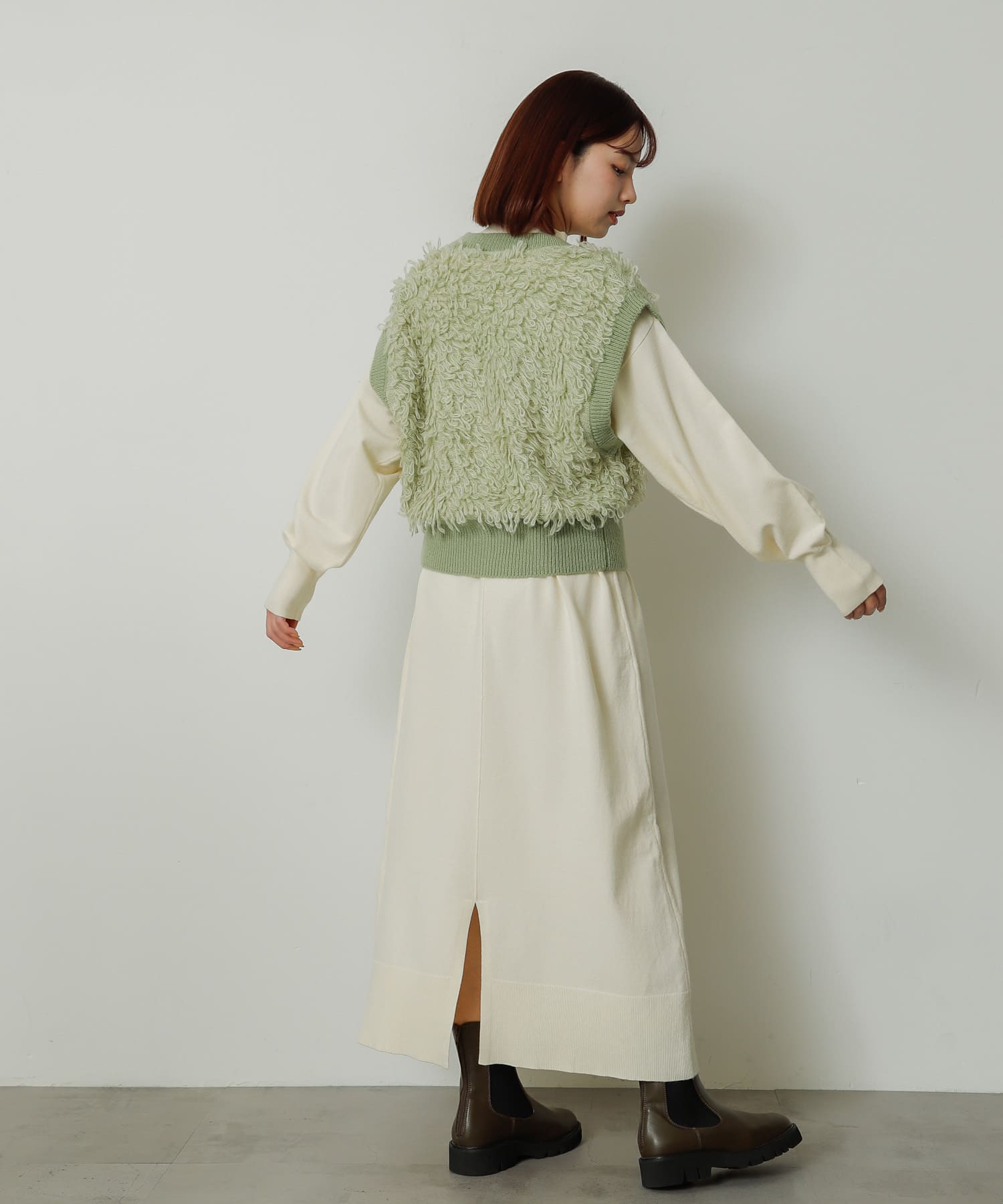 身長：158cm サイズ：one