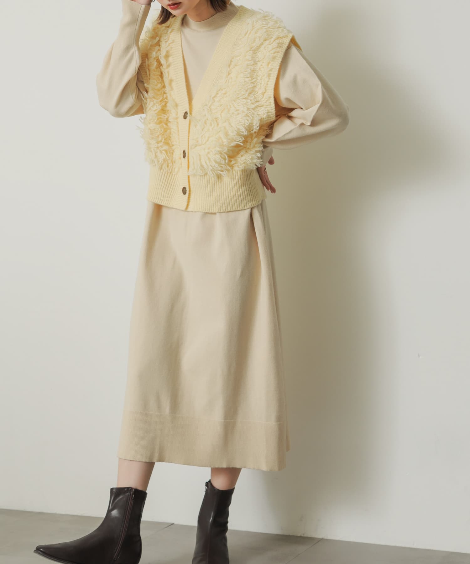 身長：169cm サイズ：one