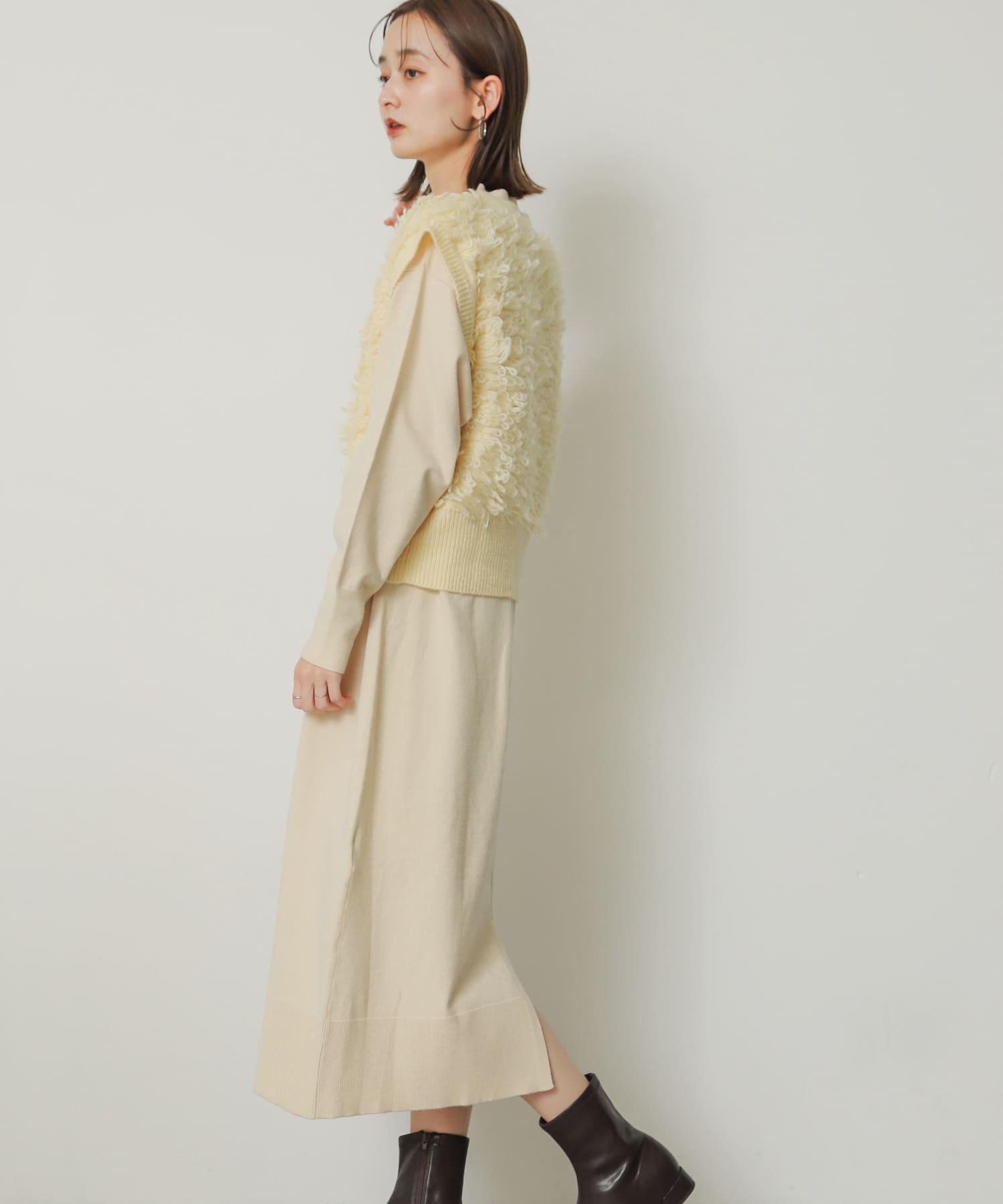 身長：169cm サイズ：one