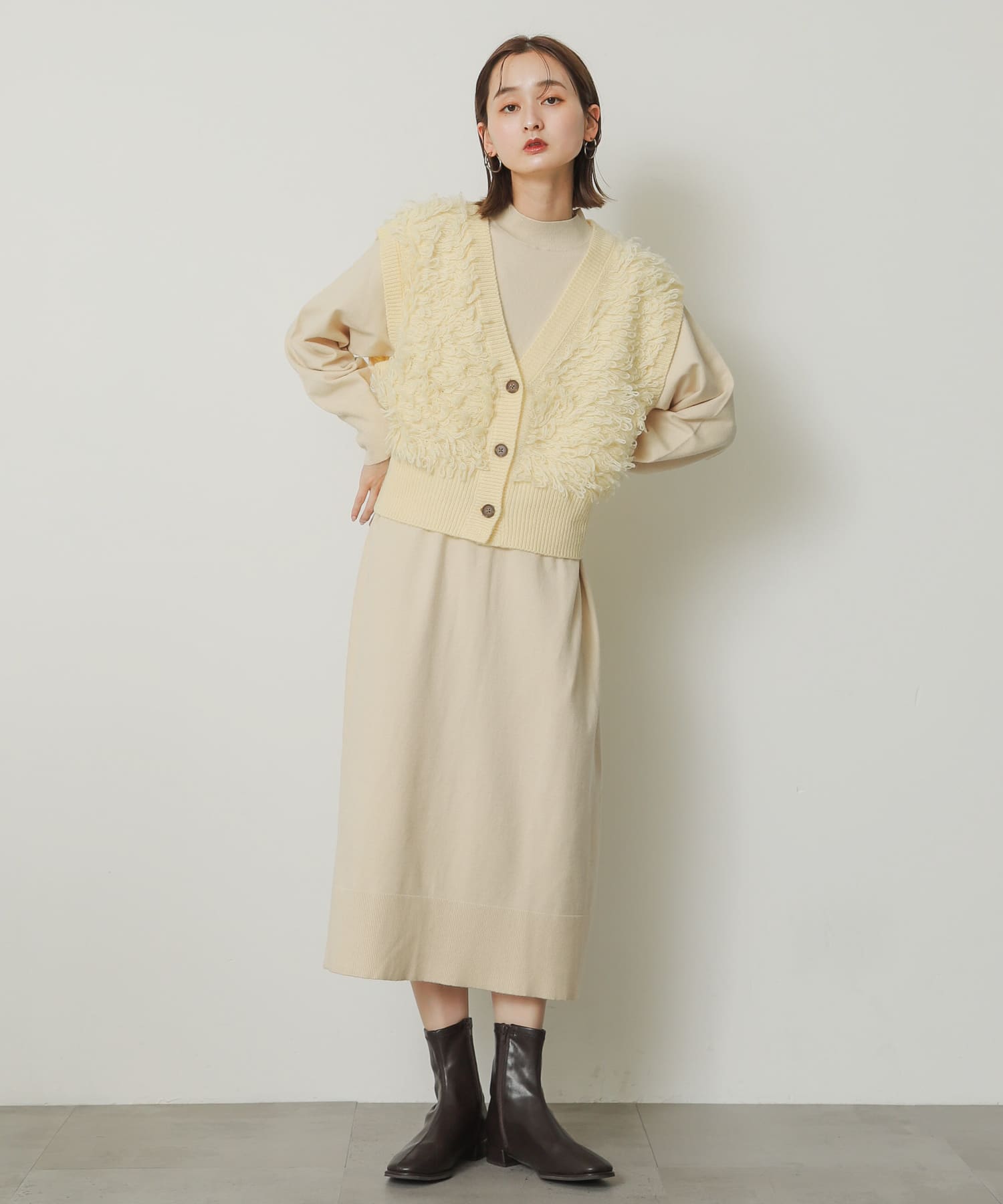身長：169cm サイズ：one