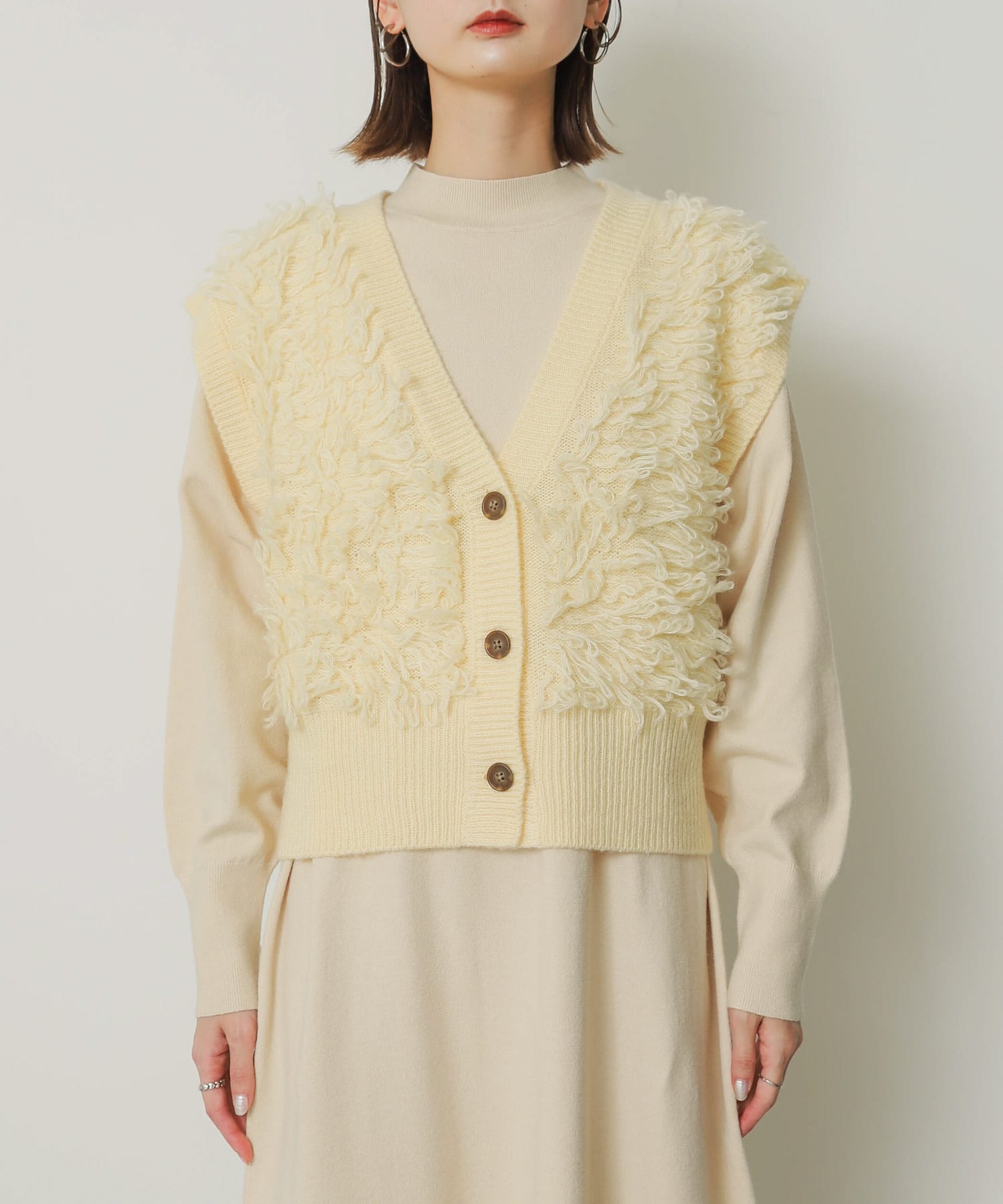 身長：169cm サイズ：one