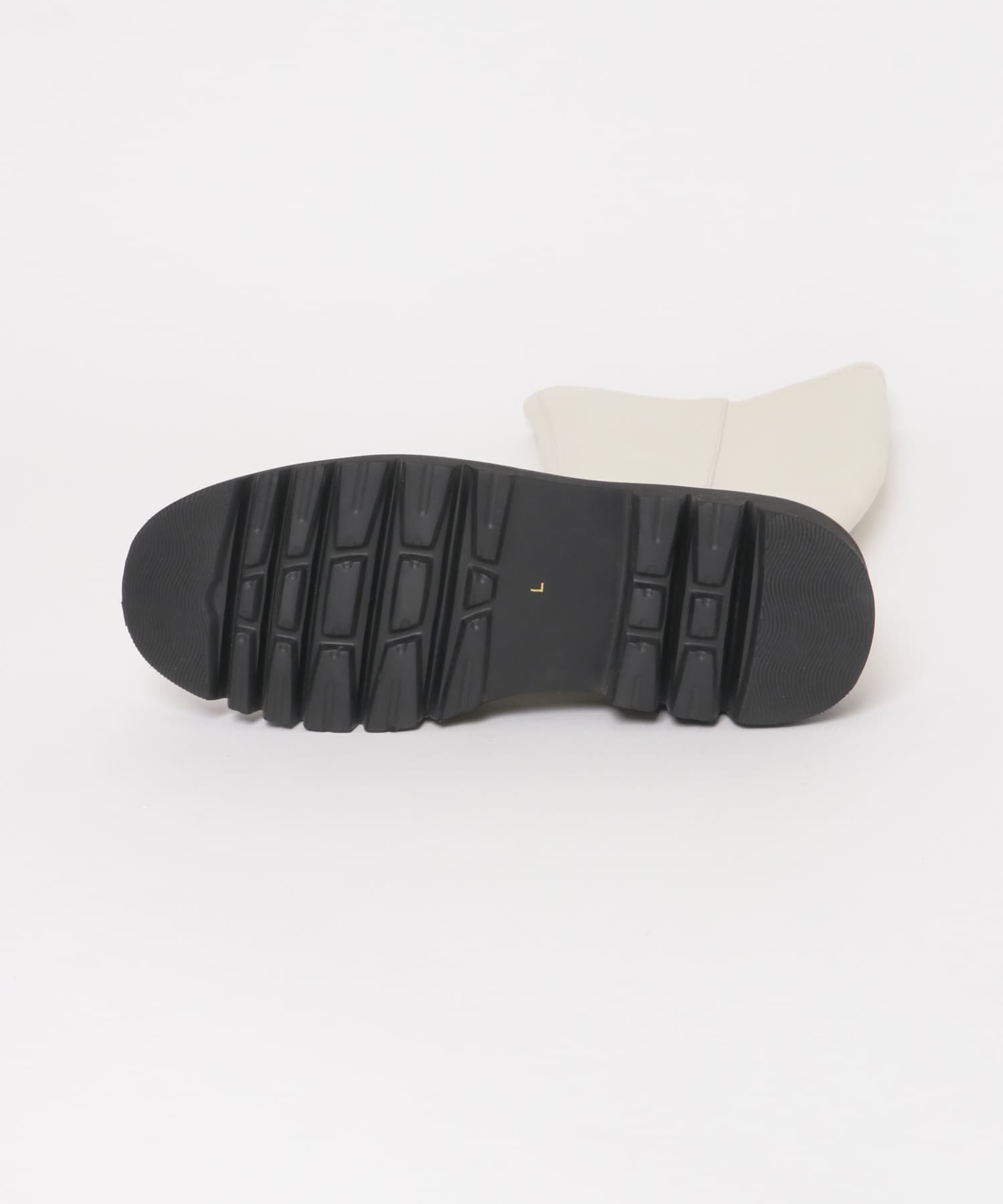 トラックソールロングブーツ IVORY S