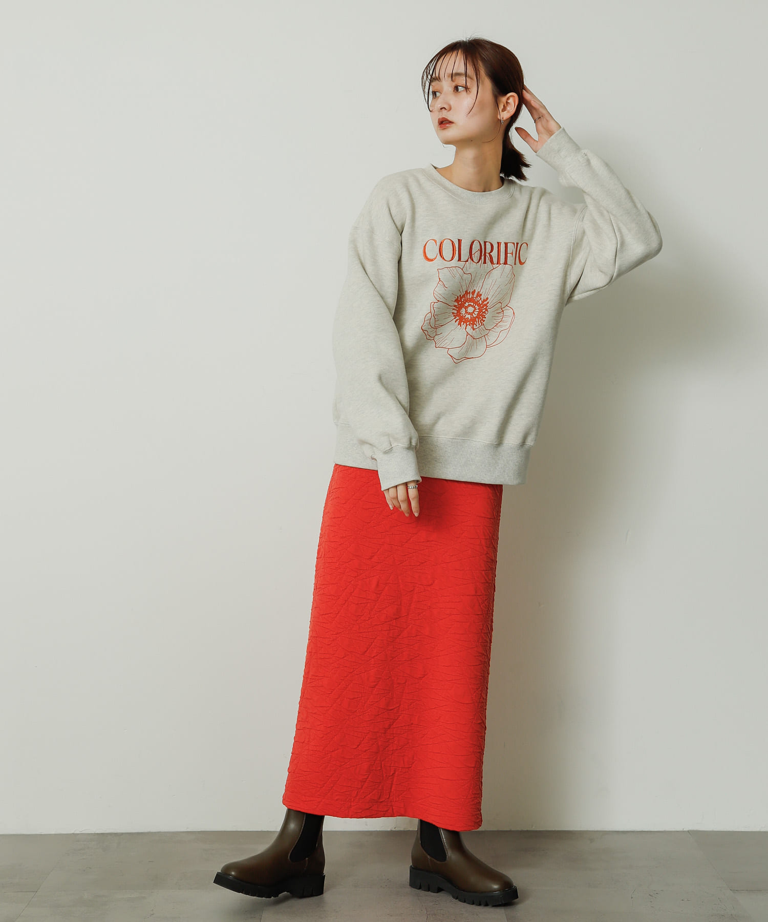 『軽量ソール採用』トラックソールサイドゴアブーツ KHAKI S