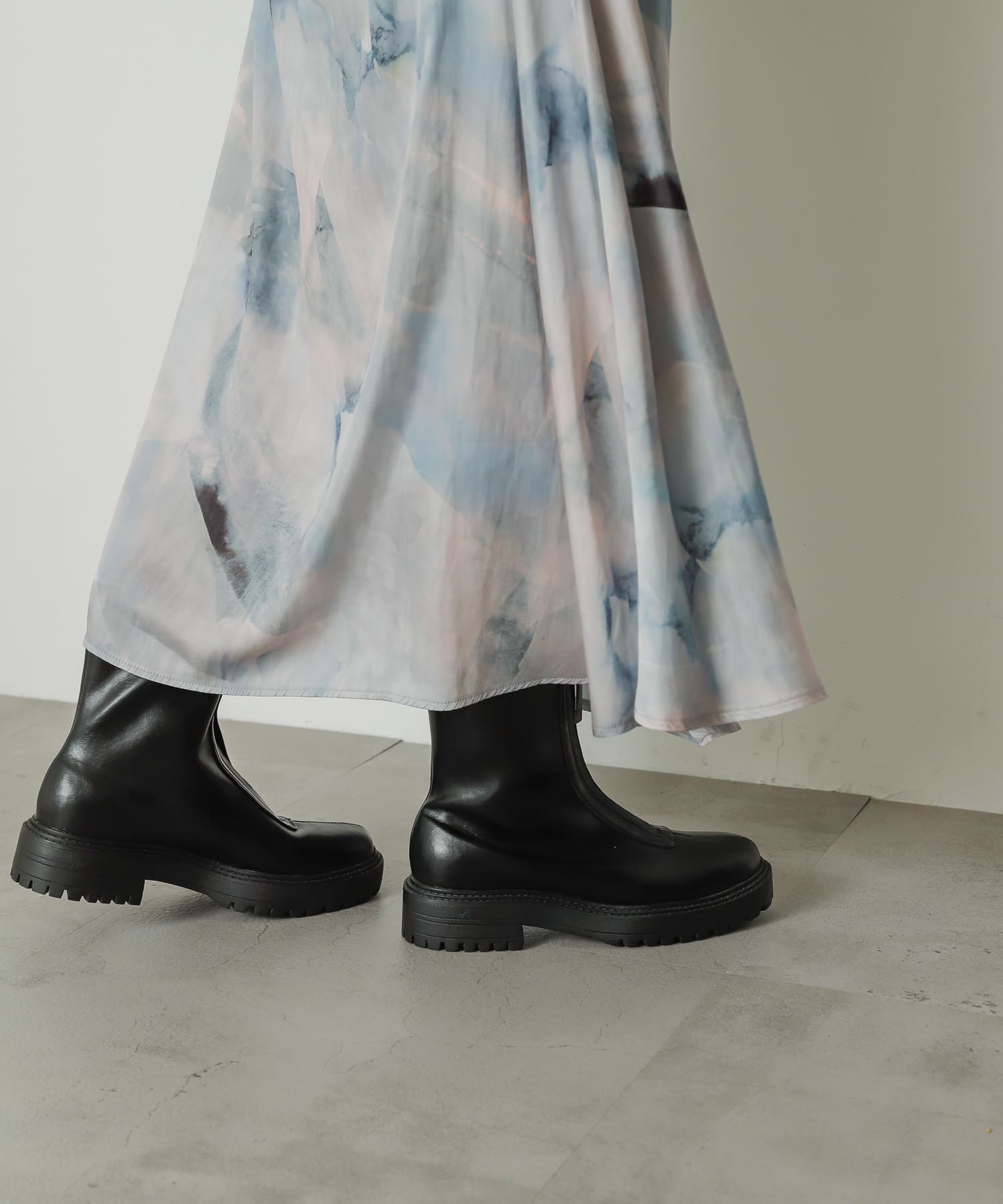 センタージップブーツ BLACK L