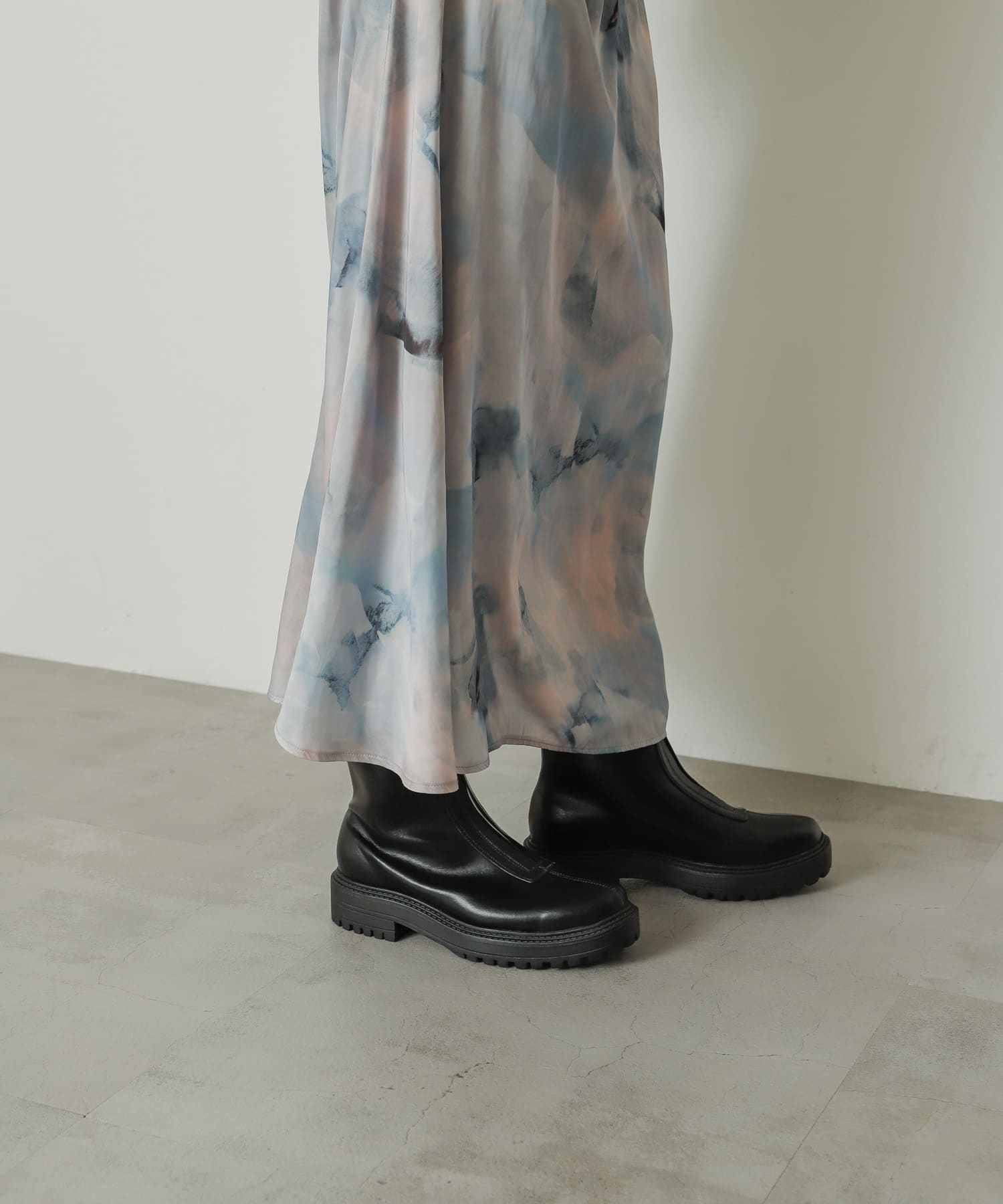 センタージップブーツ BLACK L