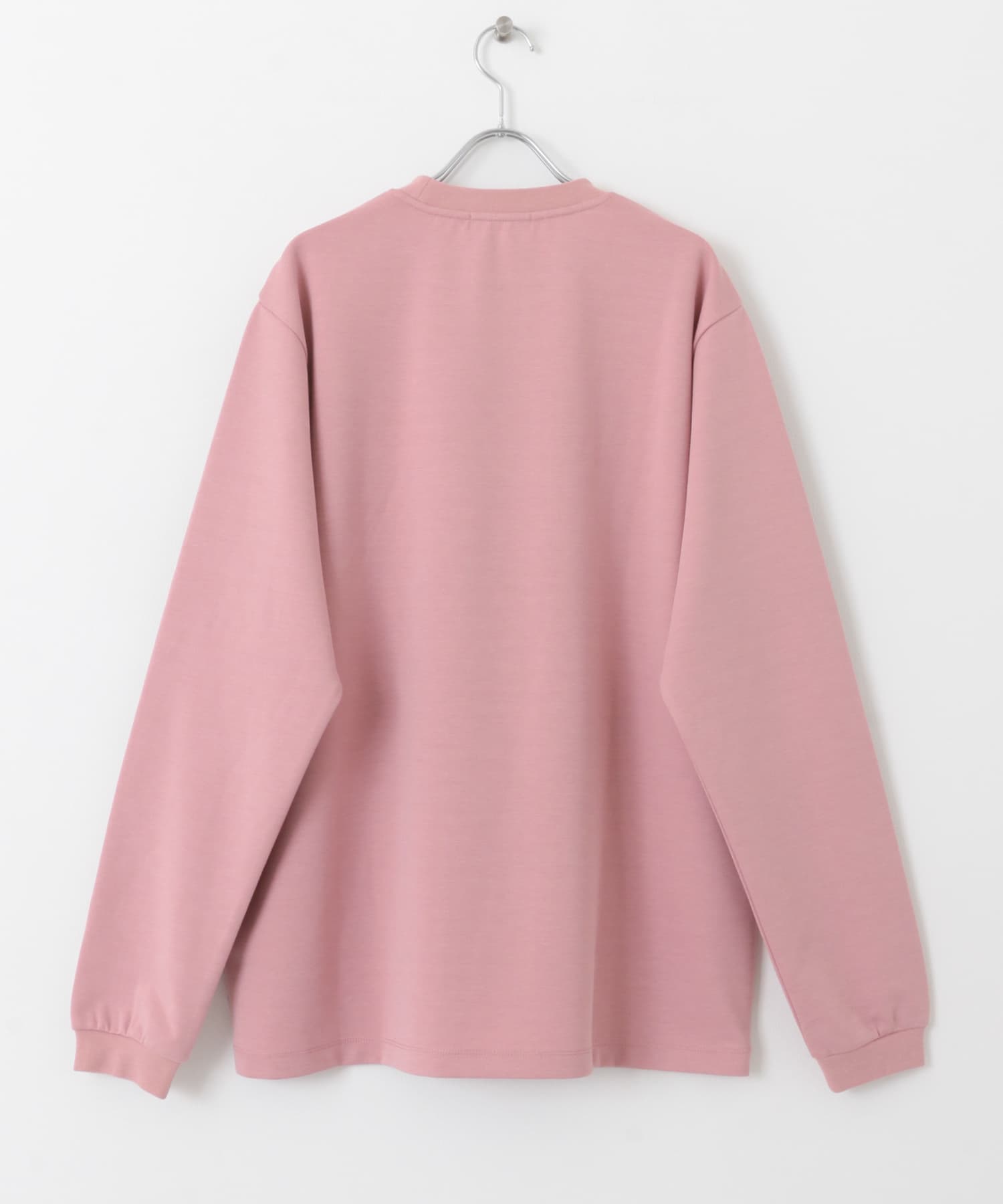 シシュウポンチロングスリーブTシャツ PINK M