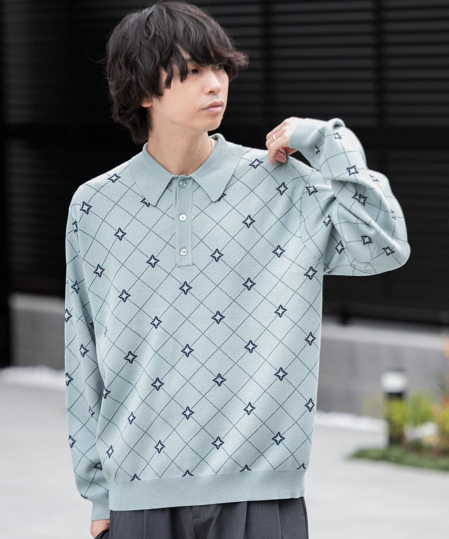 身長：171cm サイズ：L