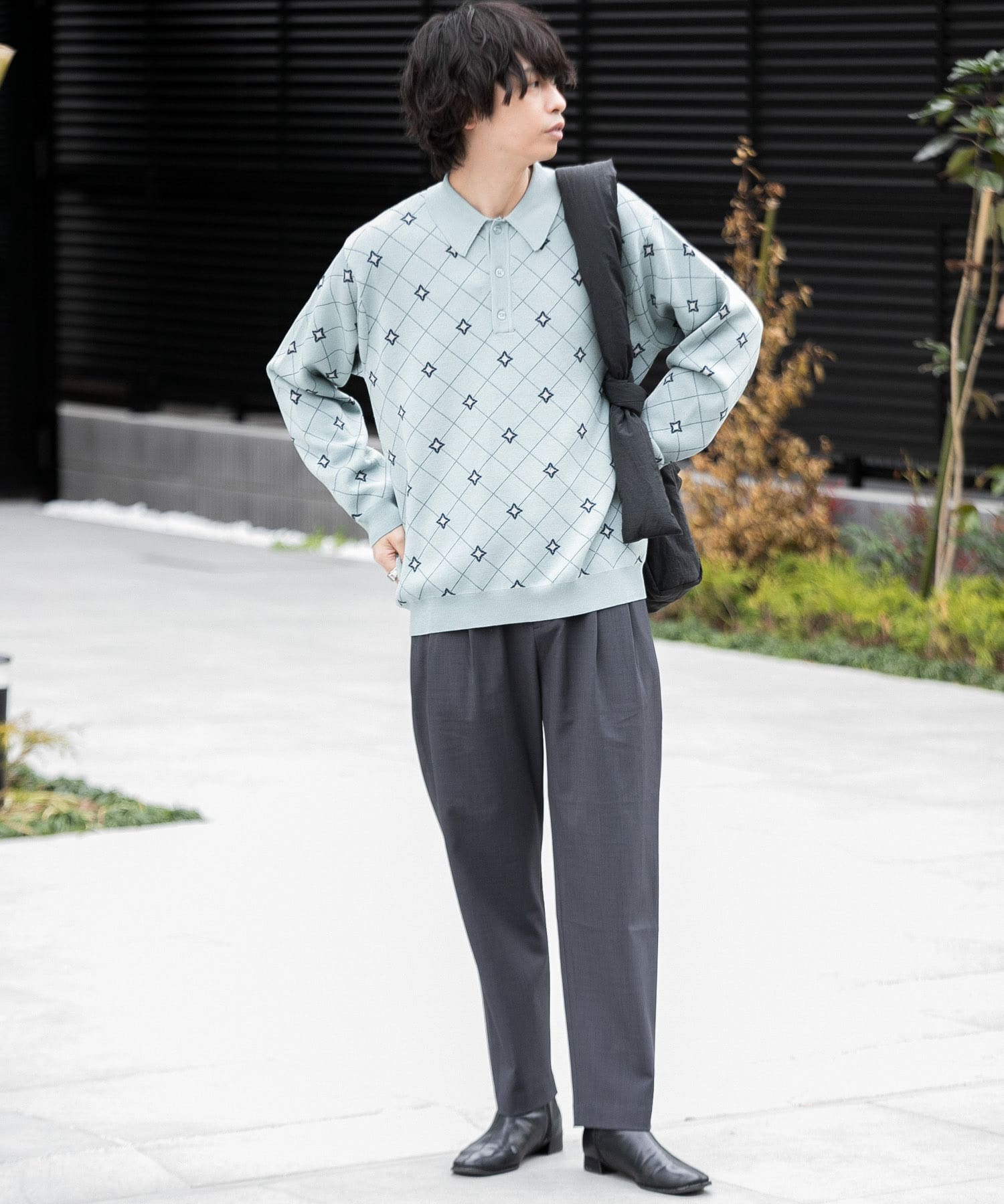 身長：171cm サイズ：L