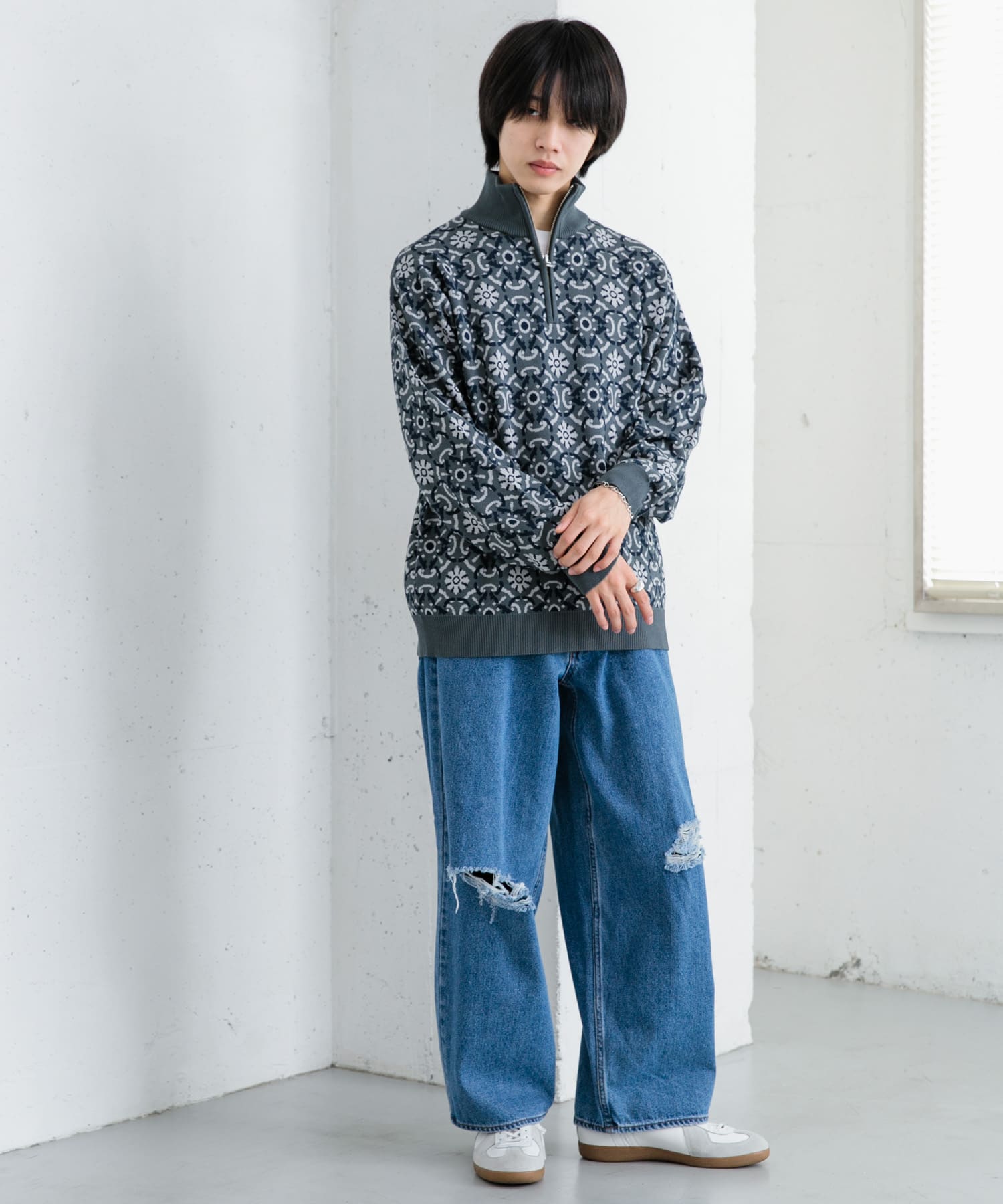 身長：171cm サイズ：L