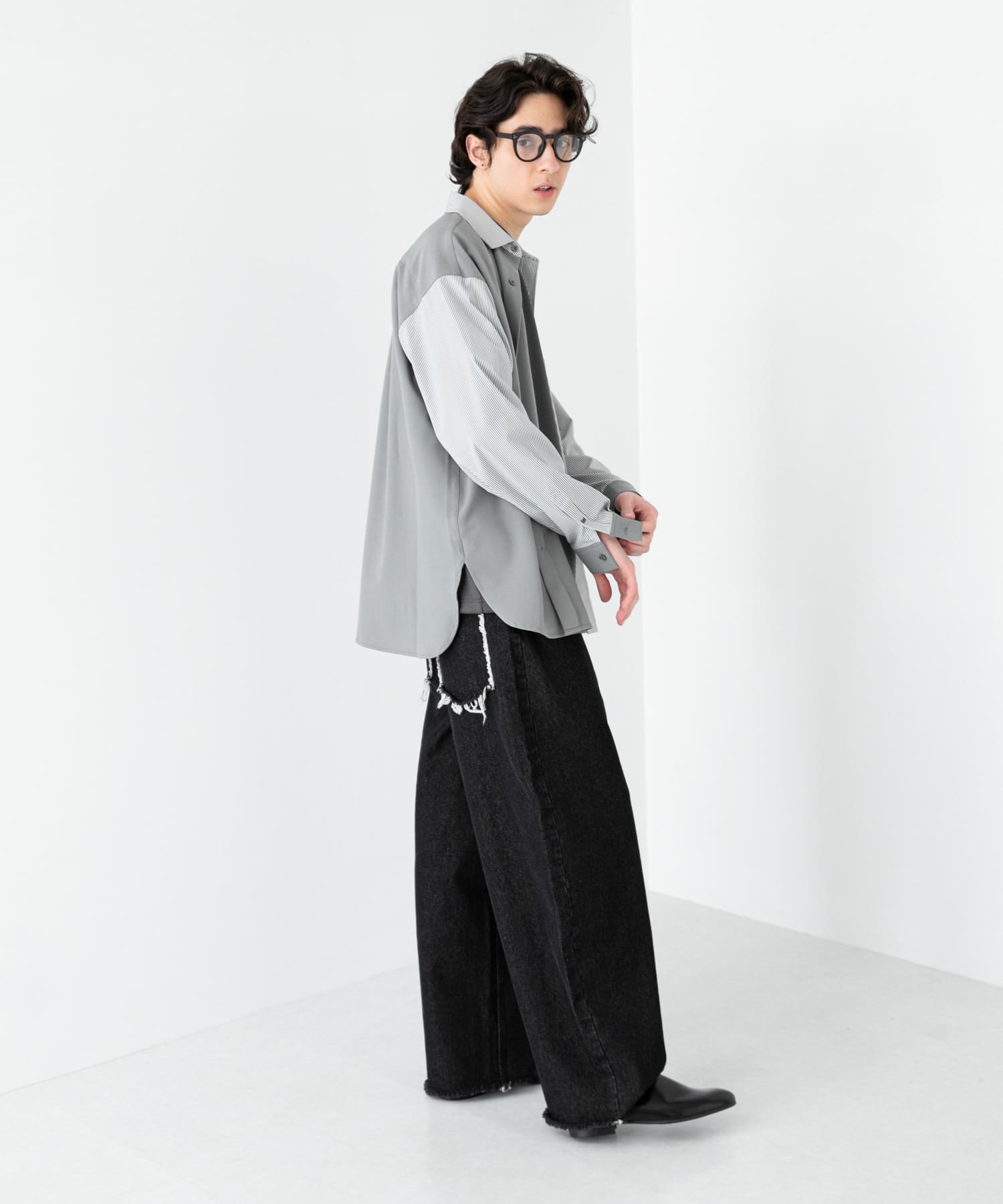 身長：181cm サイズ：L
