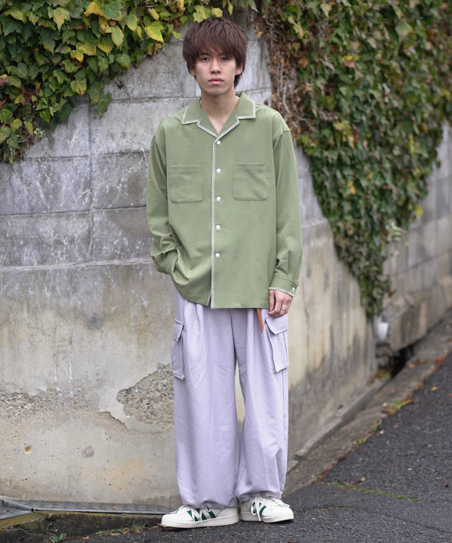 身長：172cm サイズ：L