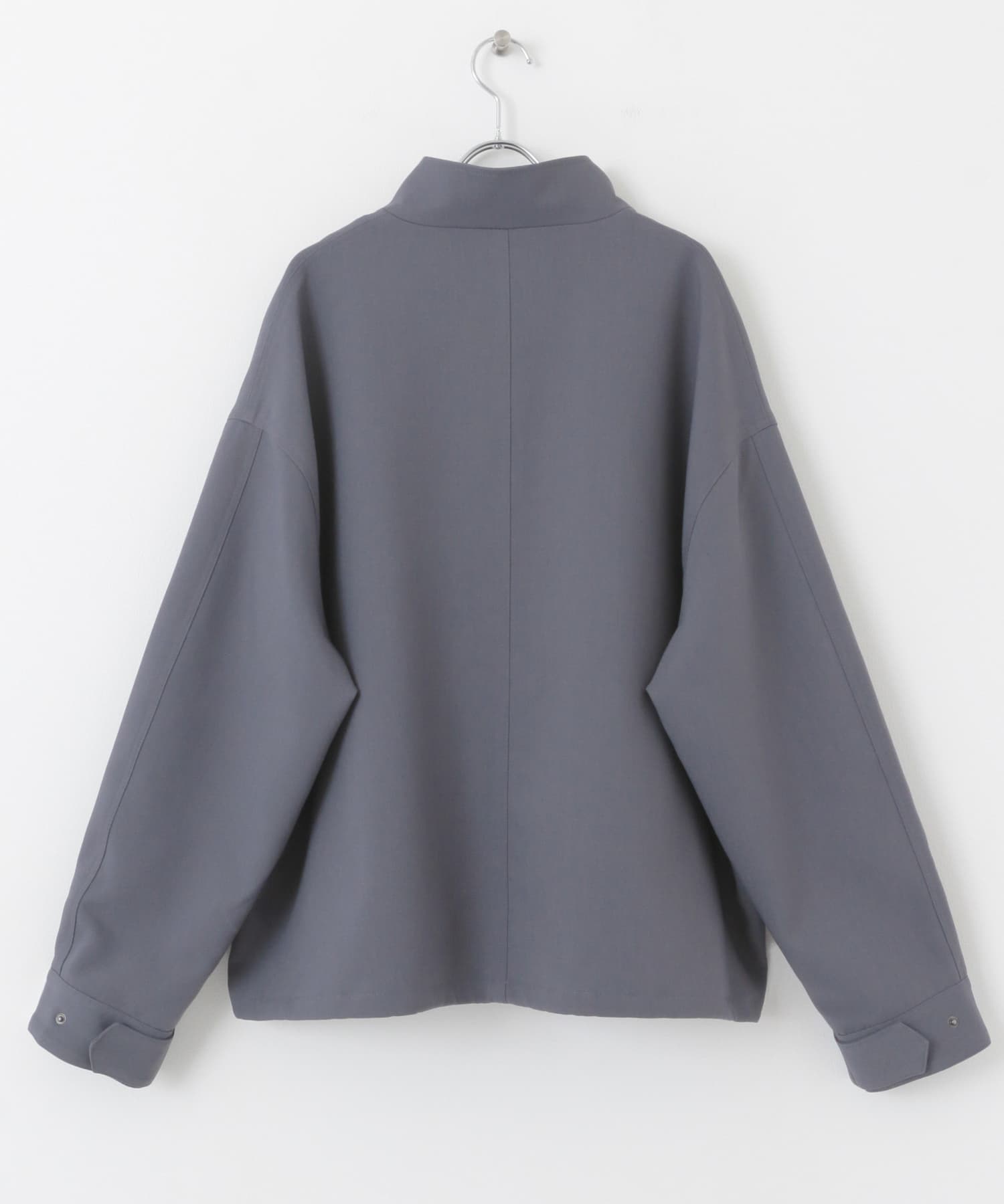 ショートモッズコート BLUE M