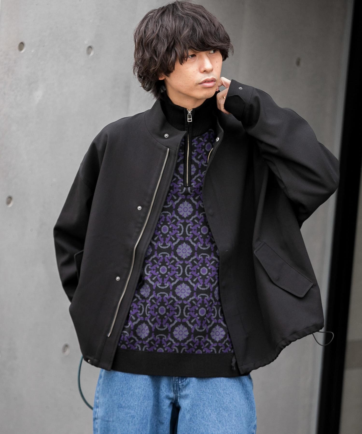 身長：181cm サイズ：L