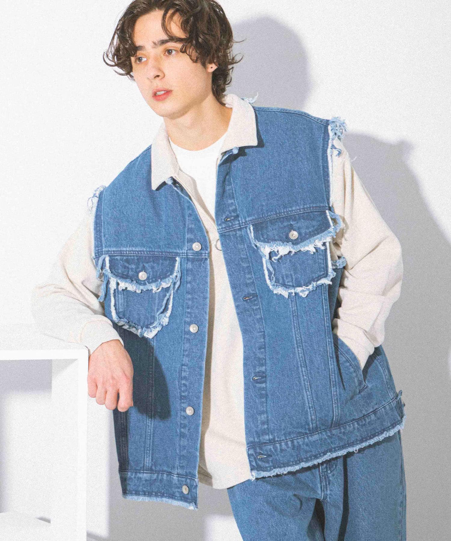 身長：181cm サイズ：L