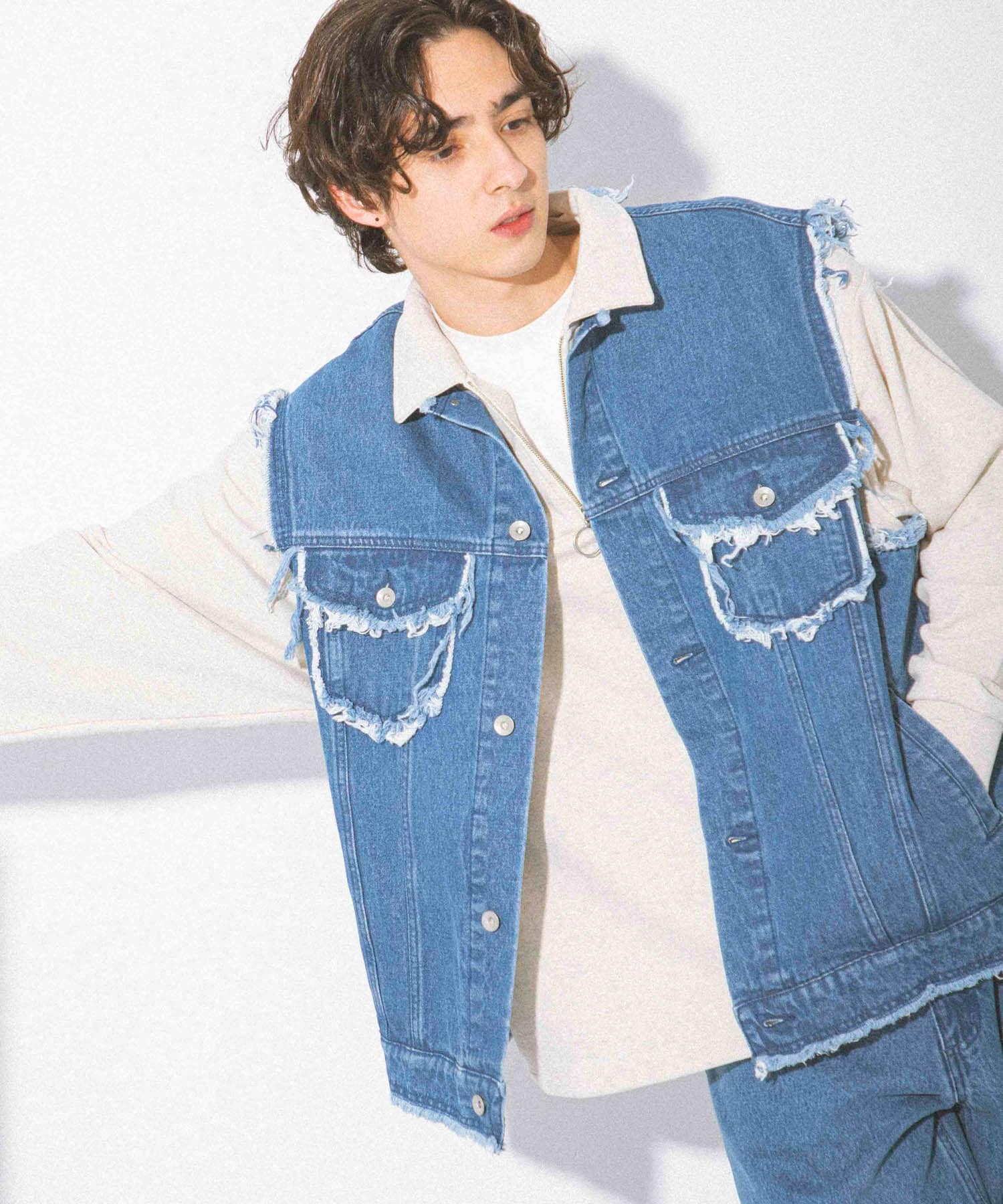 身長：181cm サイズ：L