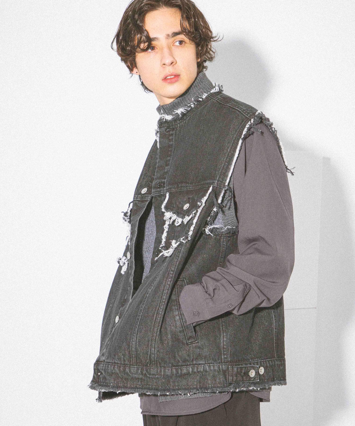 身長：181cm サイズ：L