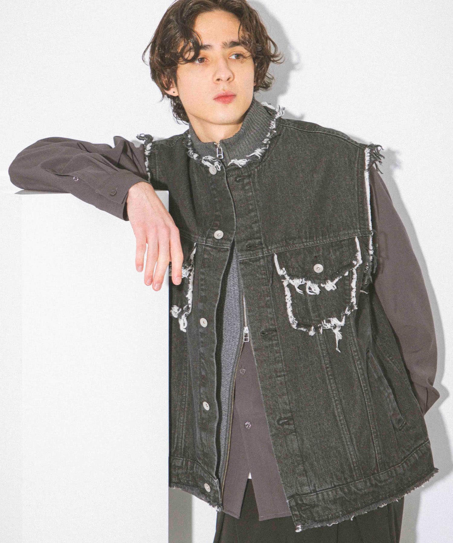 身長：181cm サイズ：L