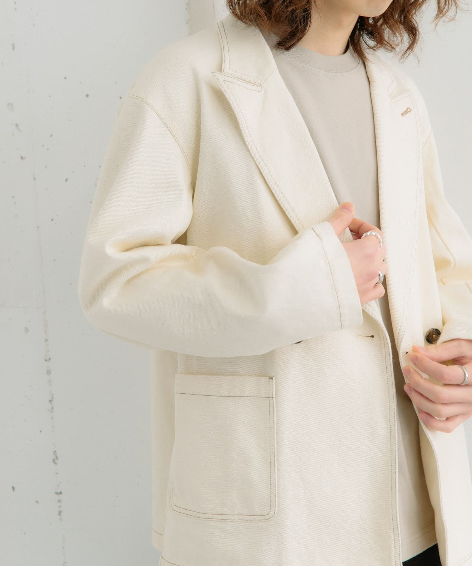 身長：179cm サイズ：L