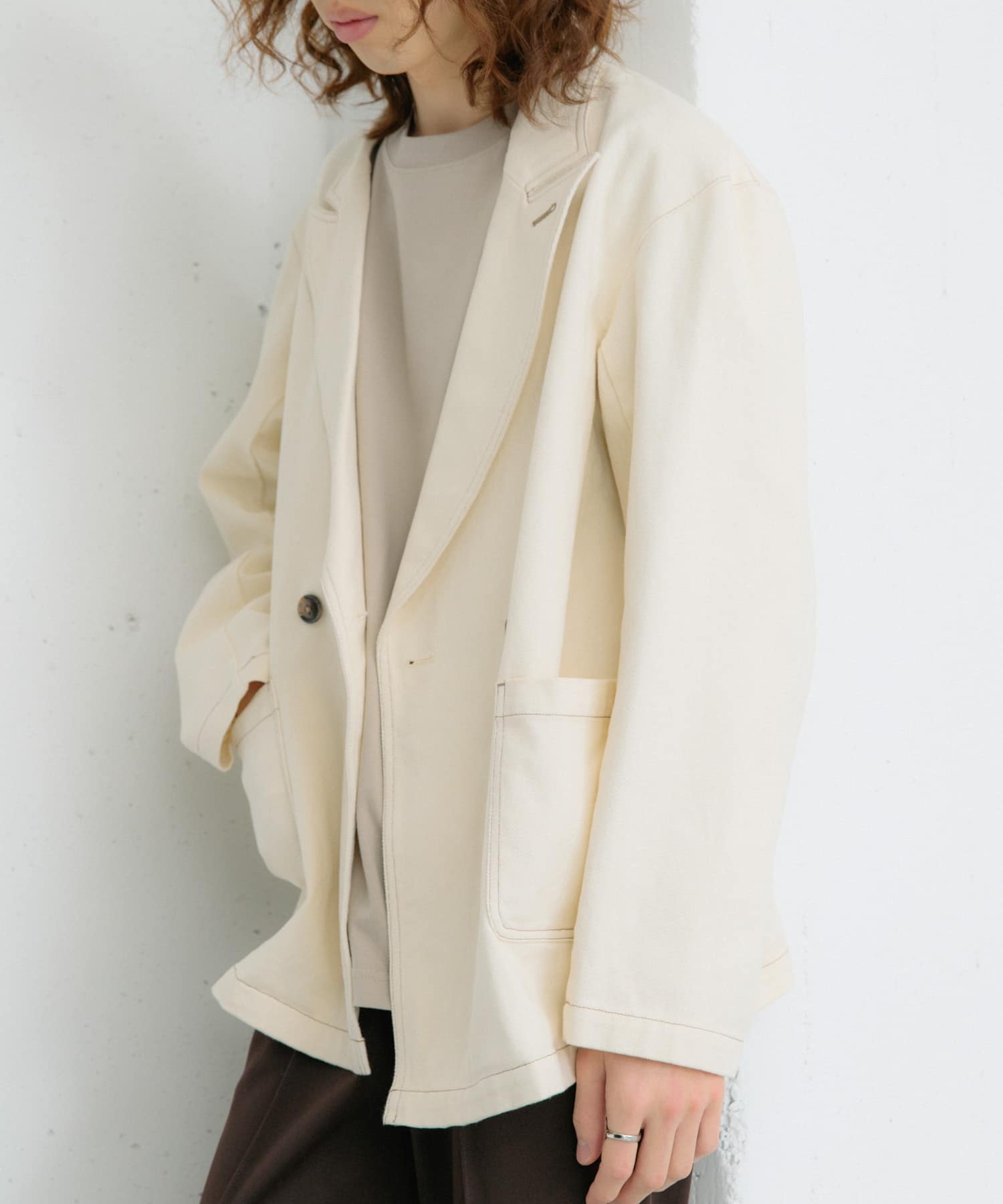 身長：179cm サイズ：L