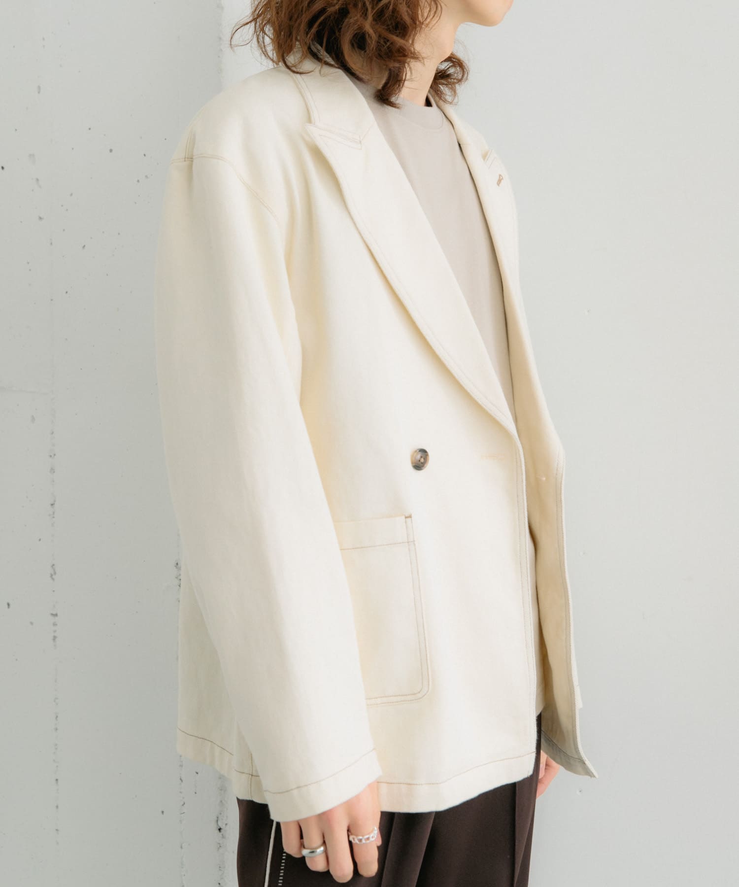 身長：179cm サイズ：L