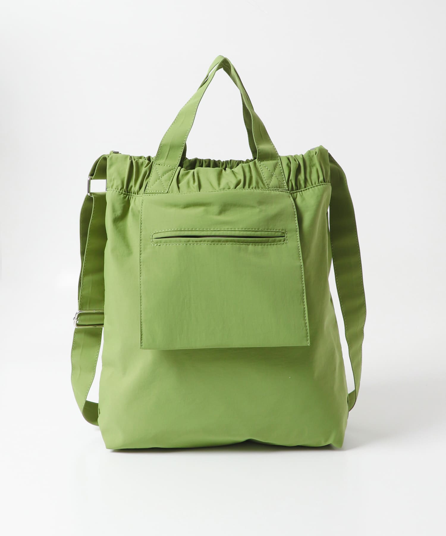 ナイロンショルダーバッグ GREEN one