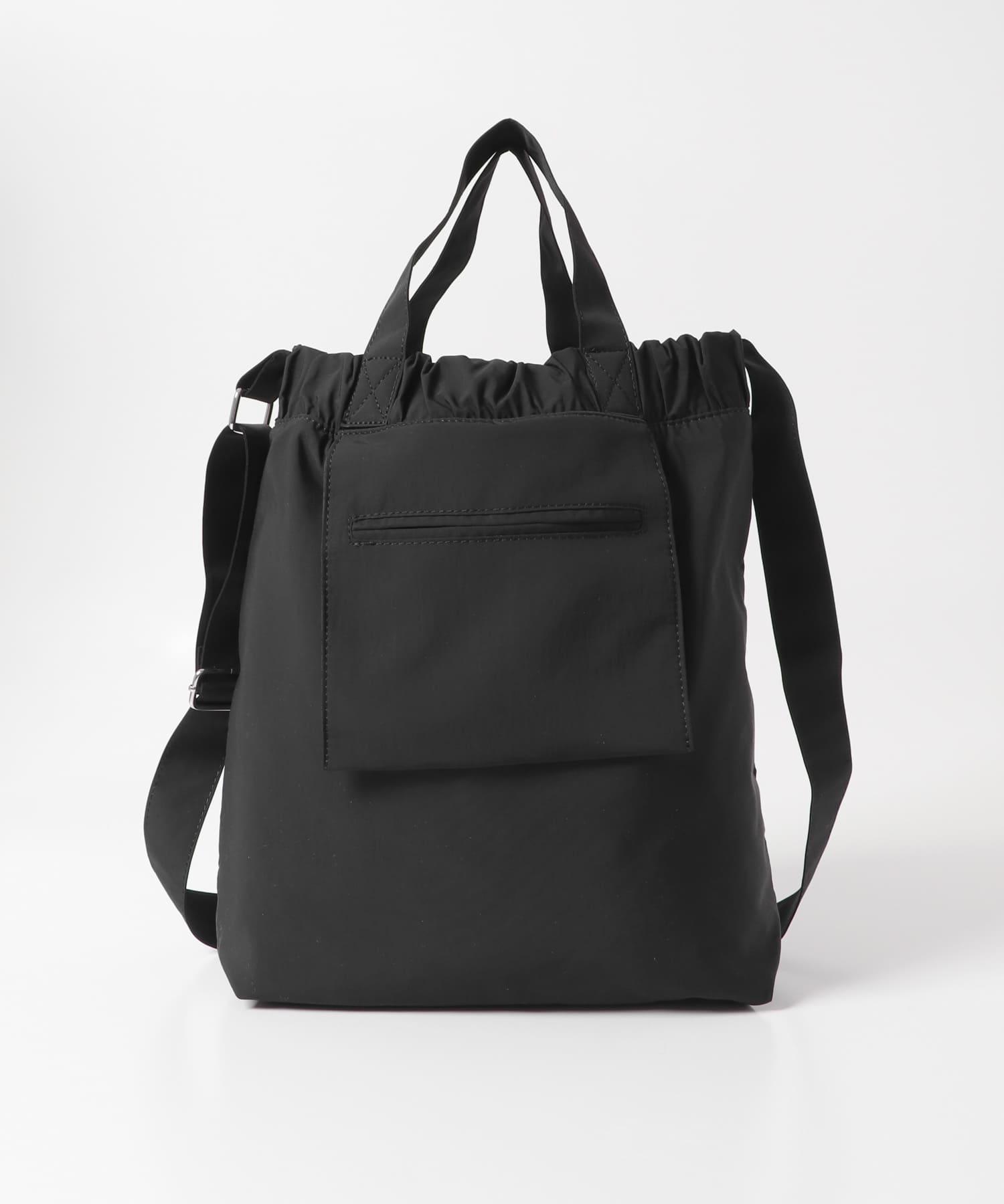 ナイロンショルダーバッグ BLACK one