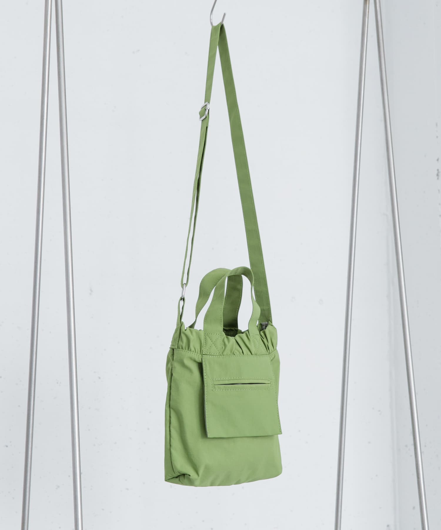 ナイロンミニショルダーバッグ GREEN one