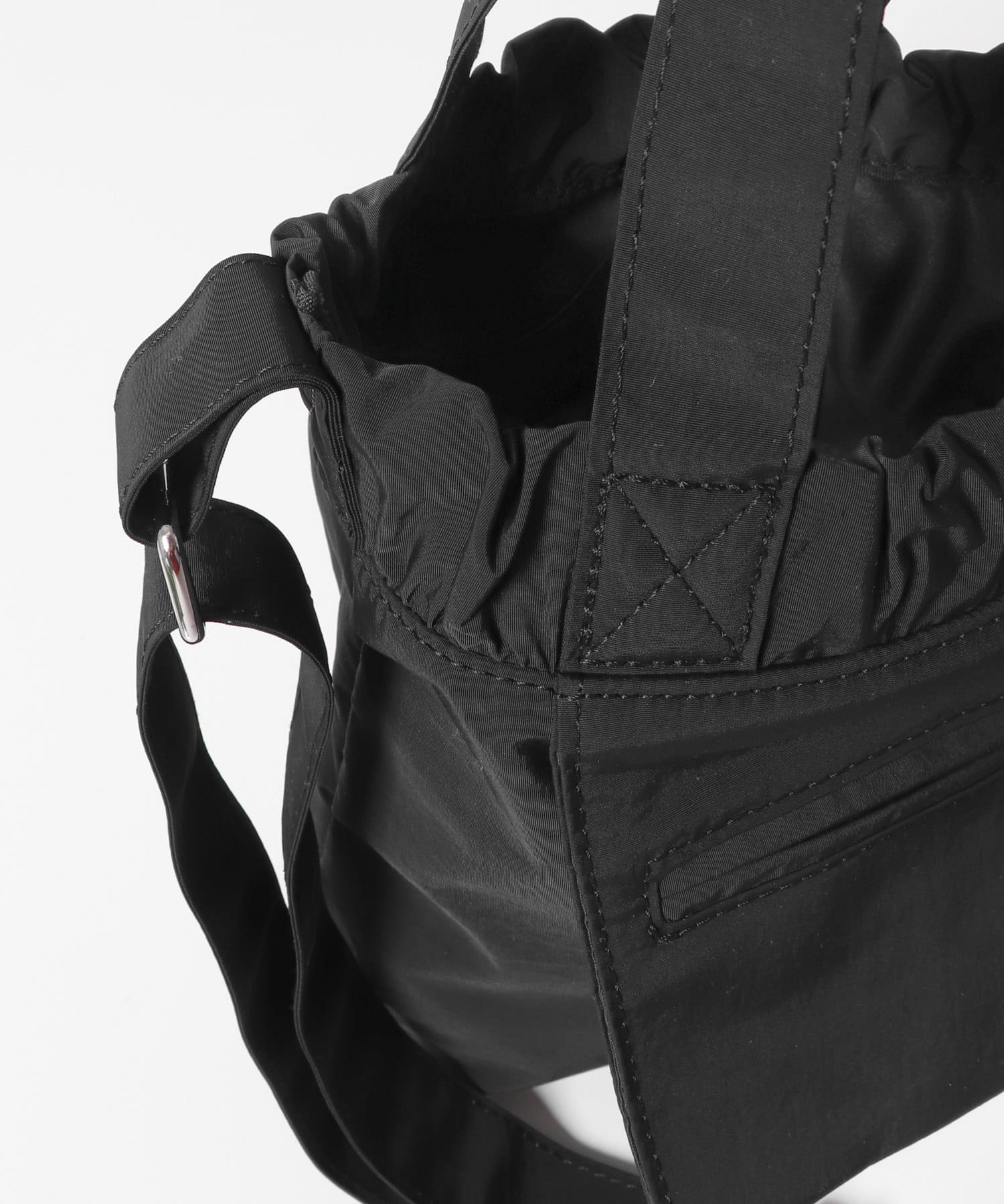 ナイロンミニショルダーバッグ BLACK one