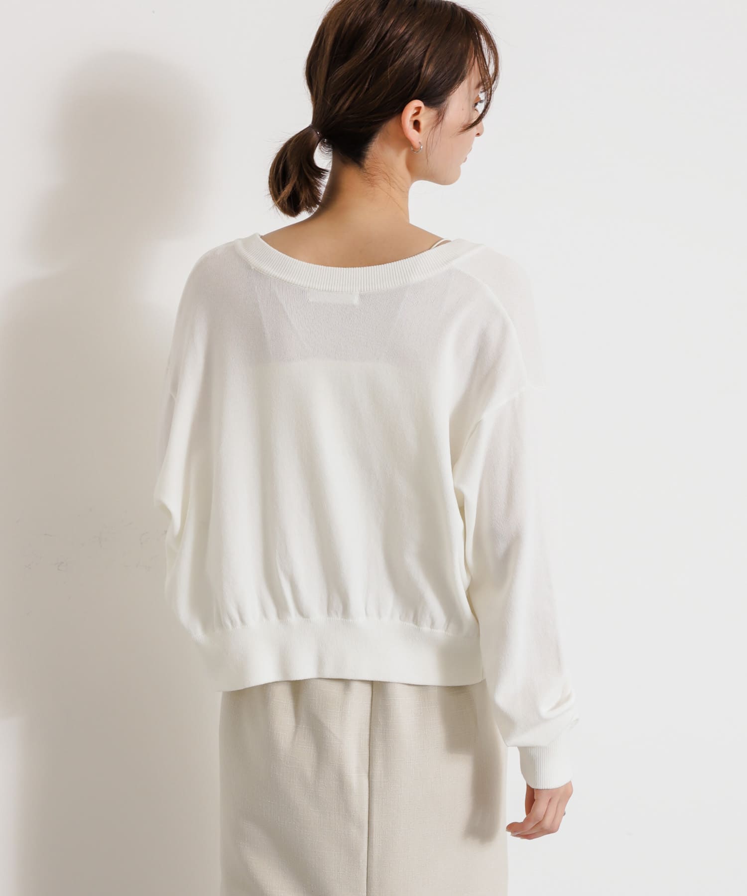 身長：169cm サイズ：one