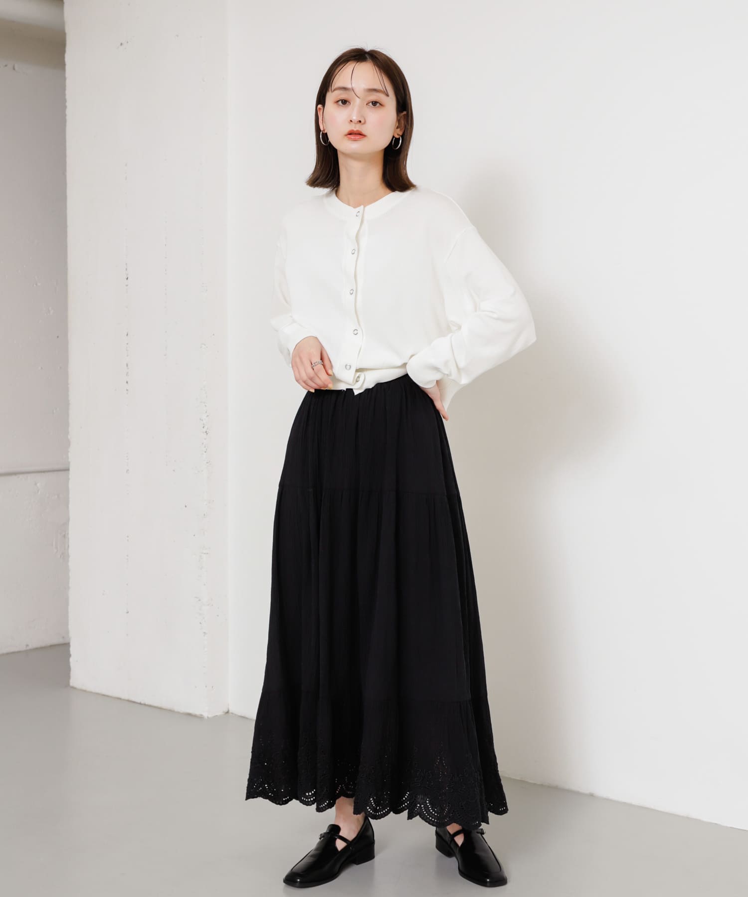 身長：169cm サイズ：one