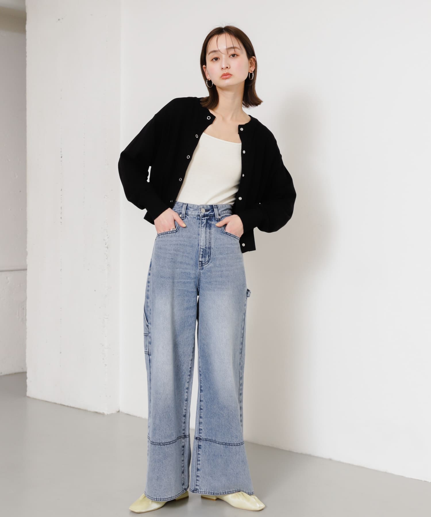 身長：169cm サイズ：one