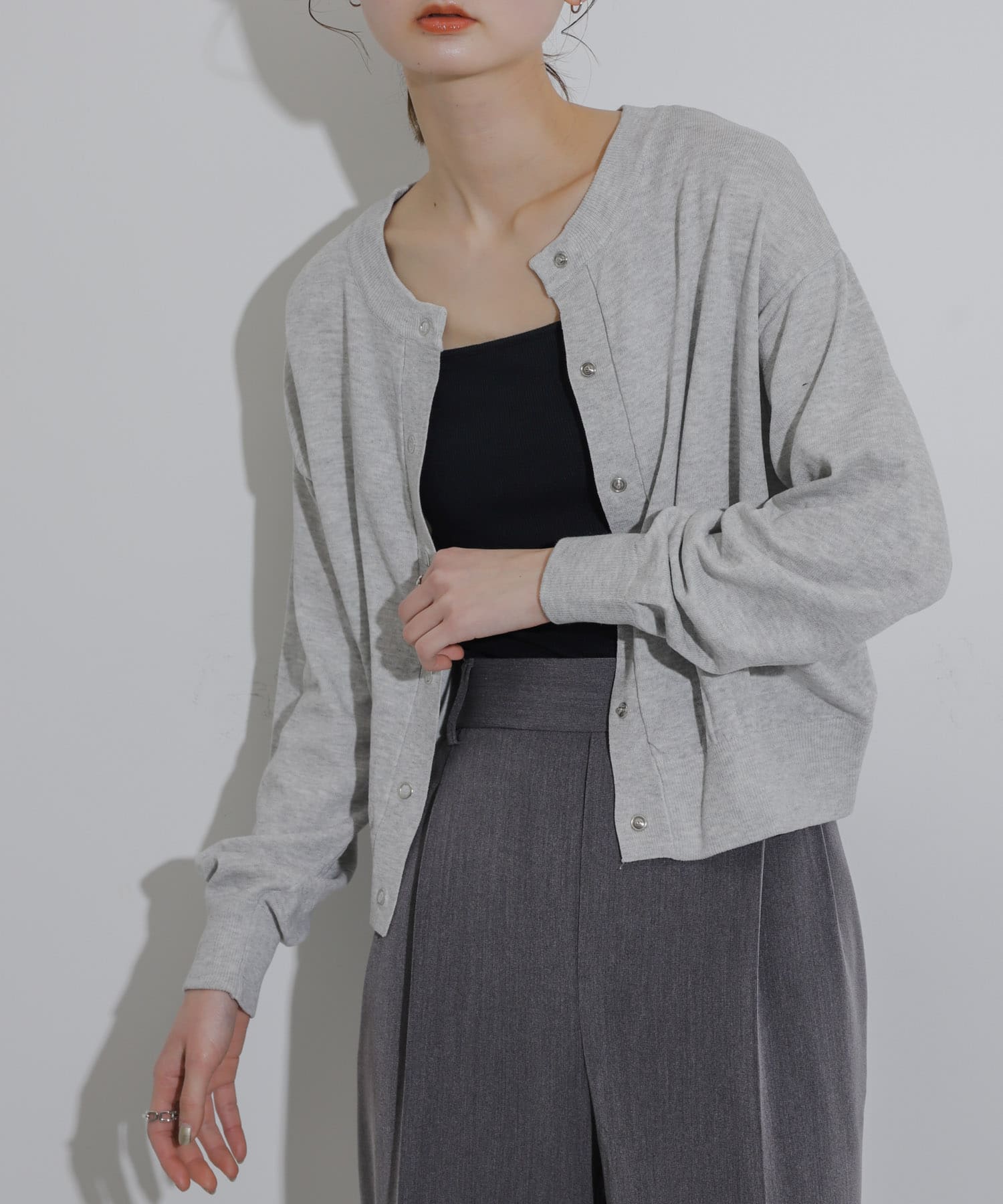 身長：169cm サイズ：one