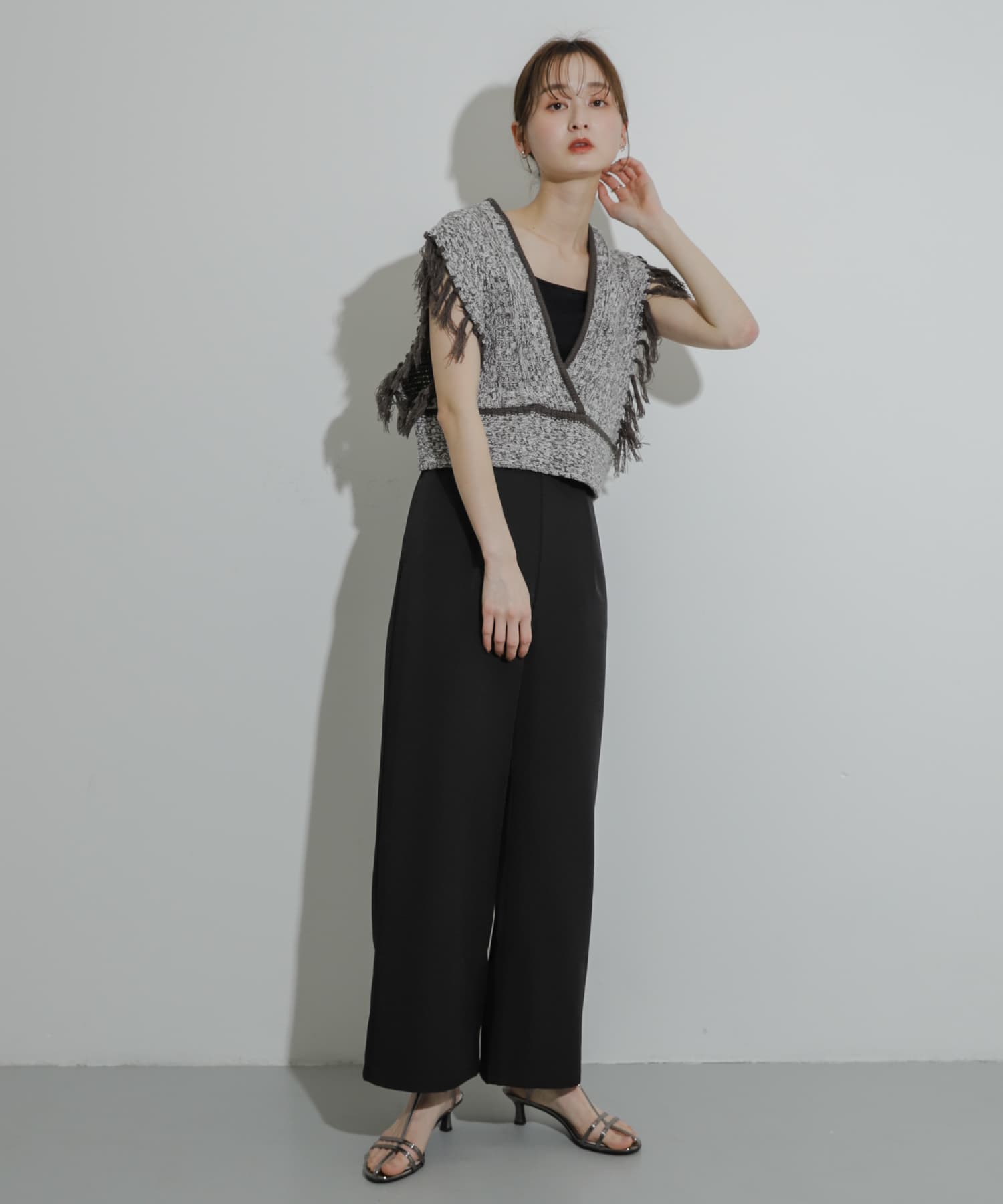 身長：169cm サイズ：one