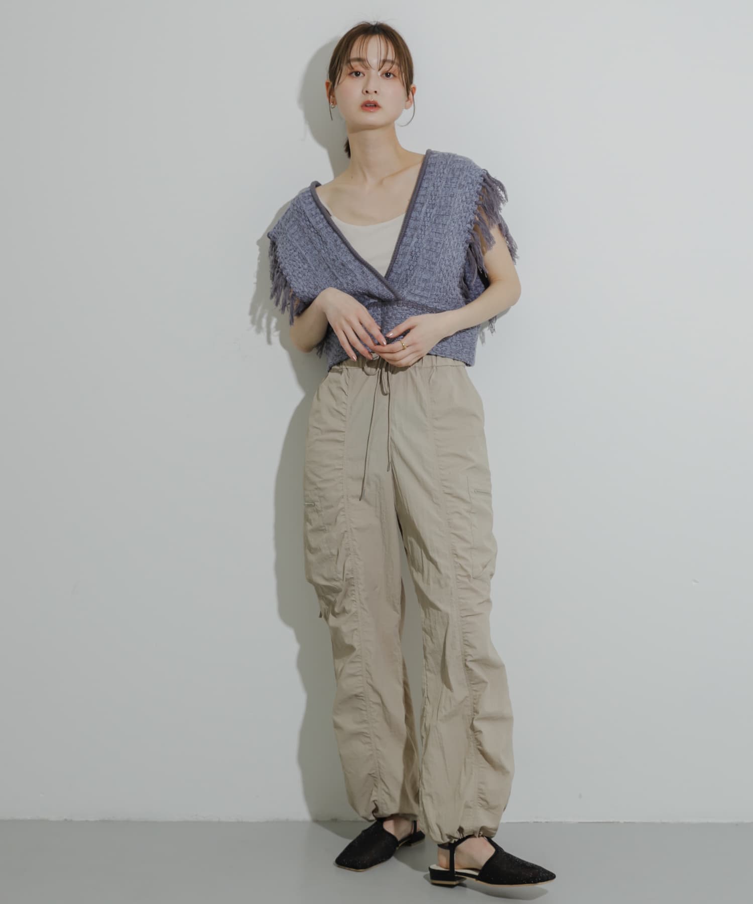 身長：169cm サイズ：one