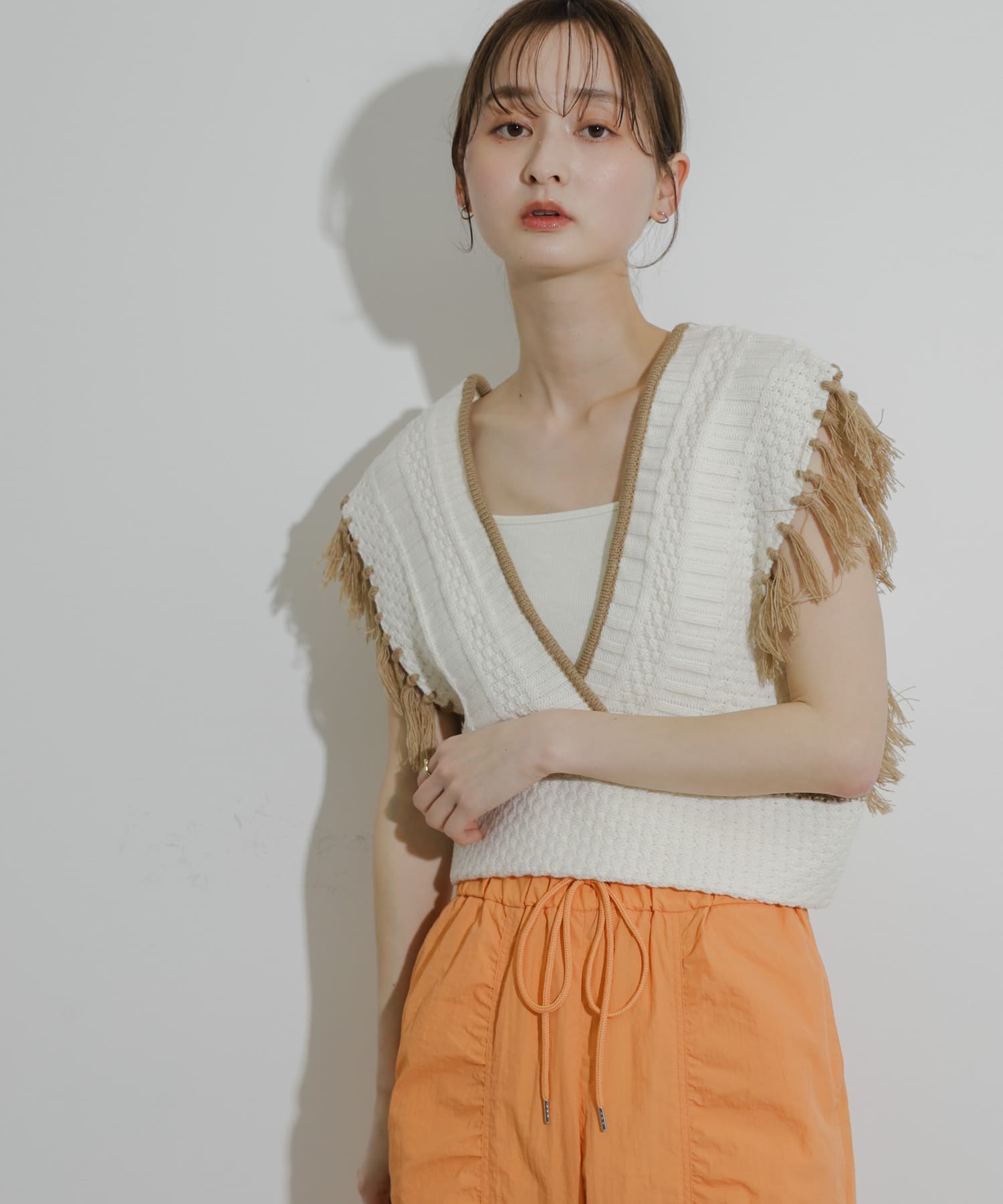 身長：169cm サイズ：one