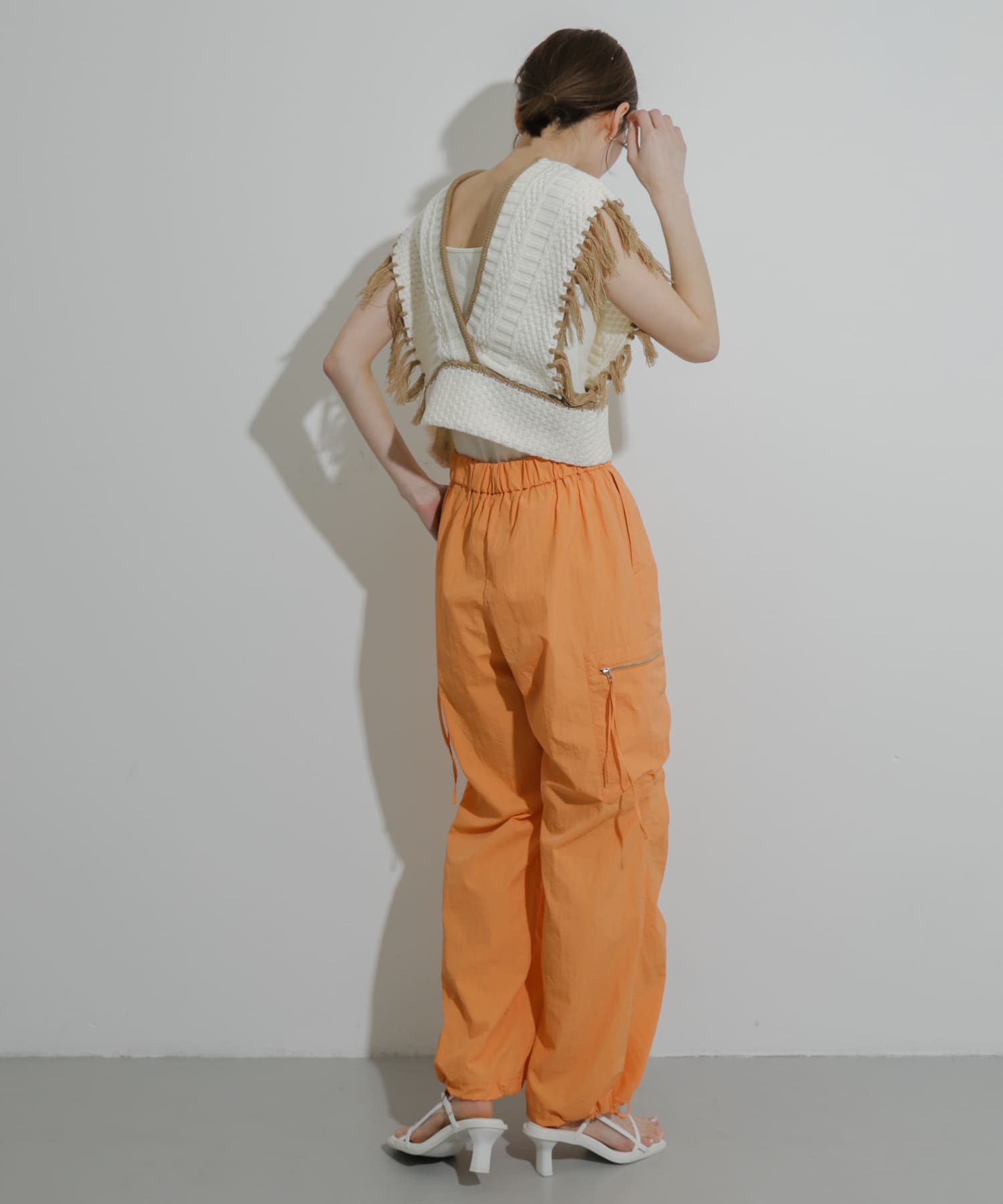 身長：169cm サイズ：one