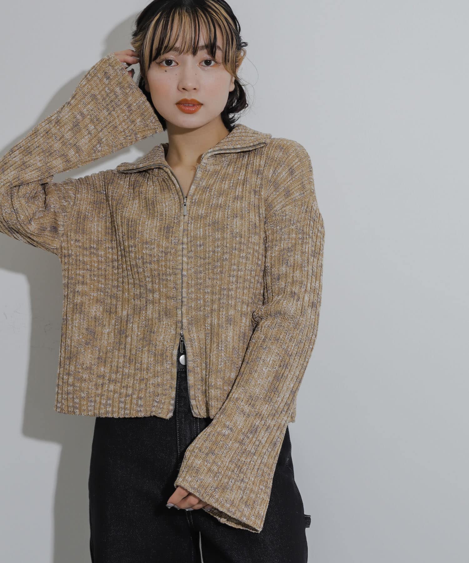 身長：158cm サイズ：one