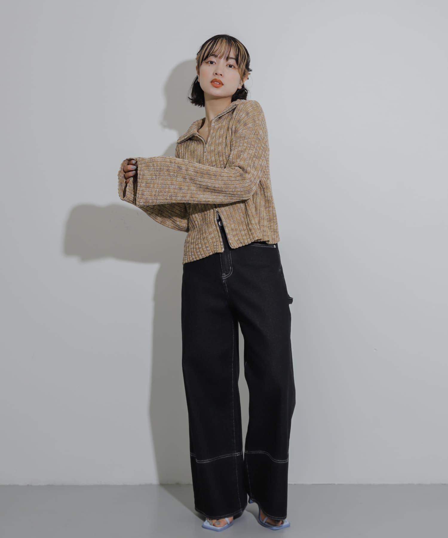 身長：158cm サイズ：one