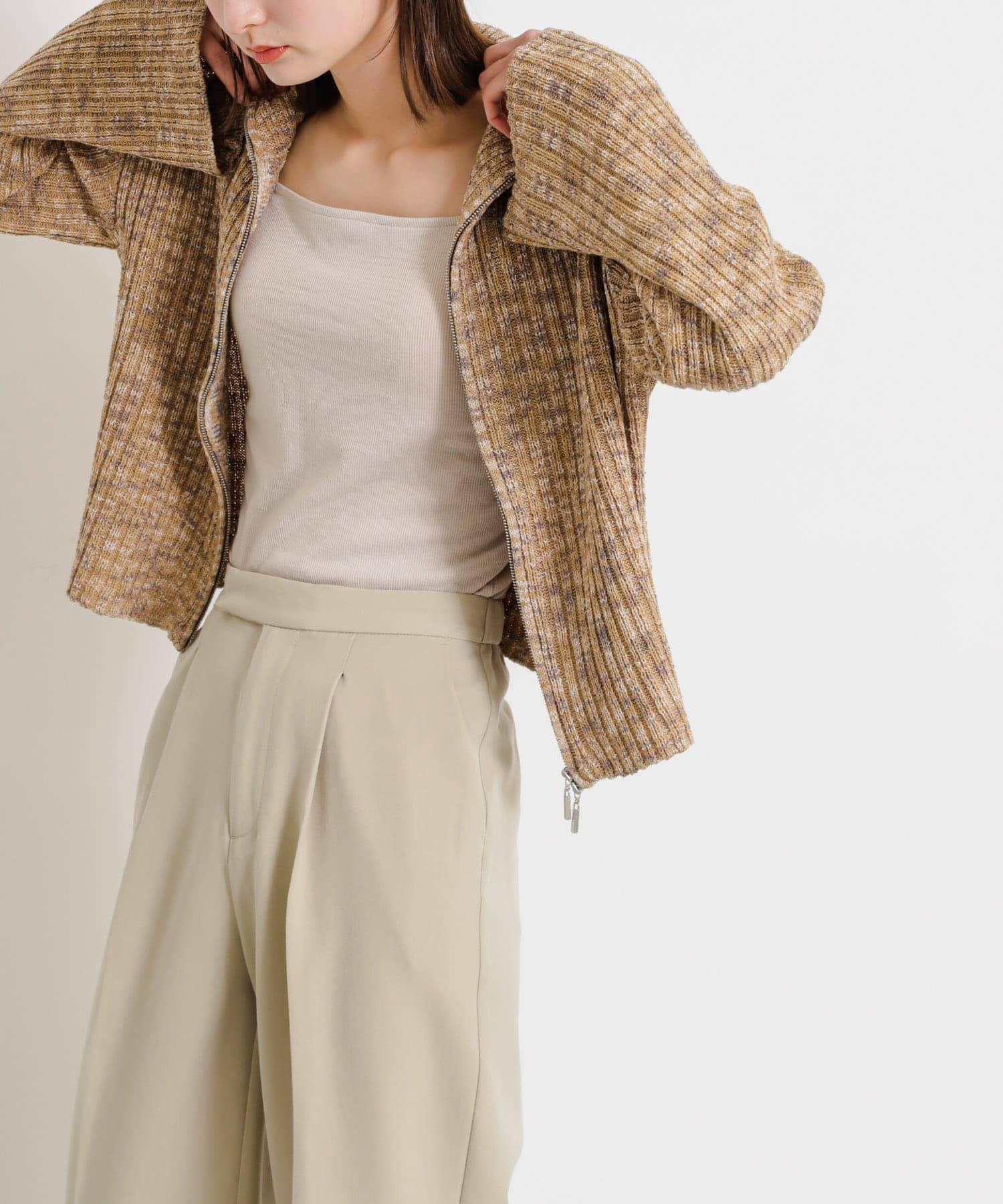 身長：169cm サイズ：one