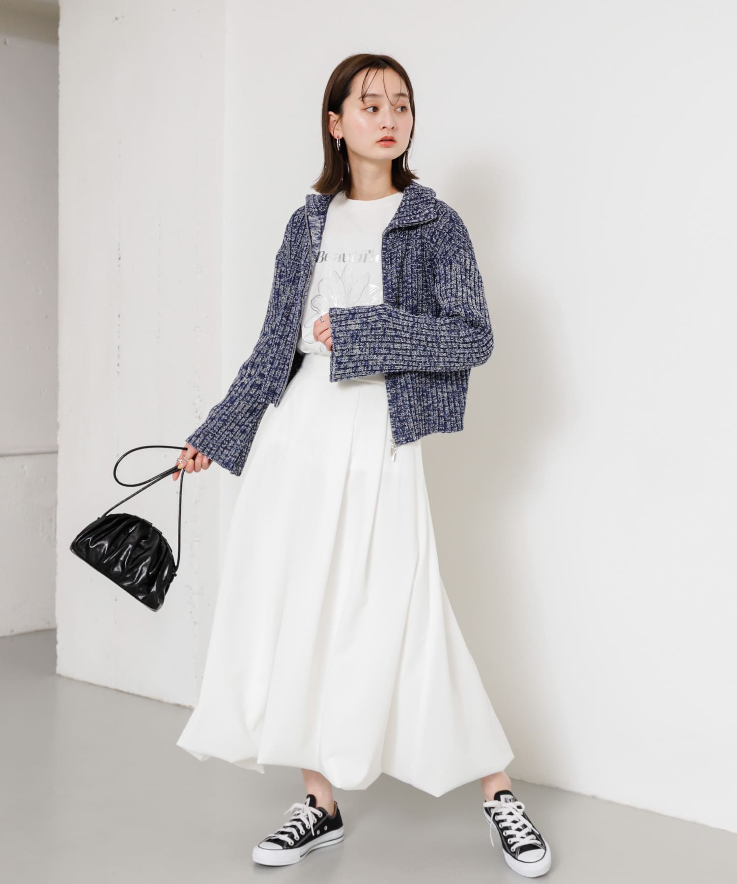 身長：169cm サイズ：one