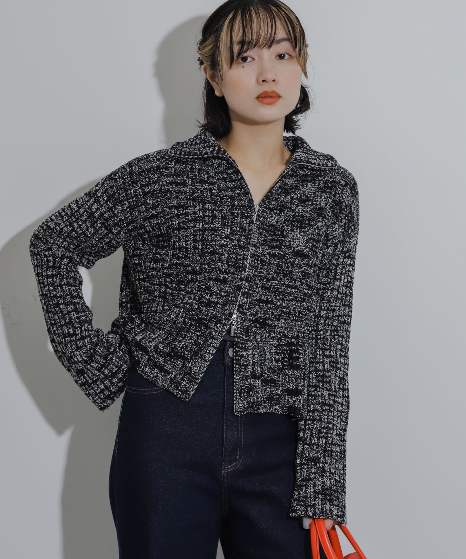 身長：158cm サイズ：one