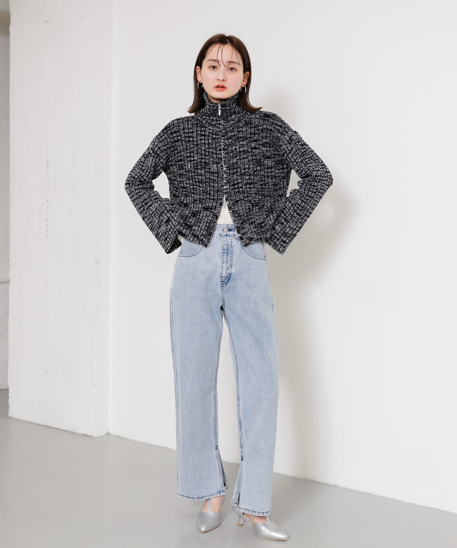 身長：169cm サイズ：one