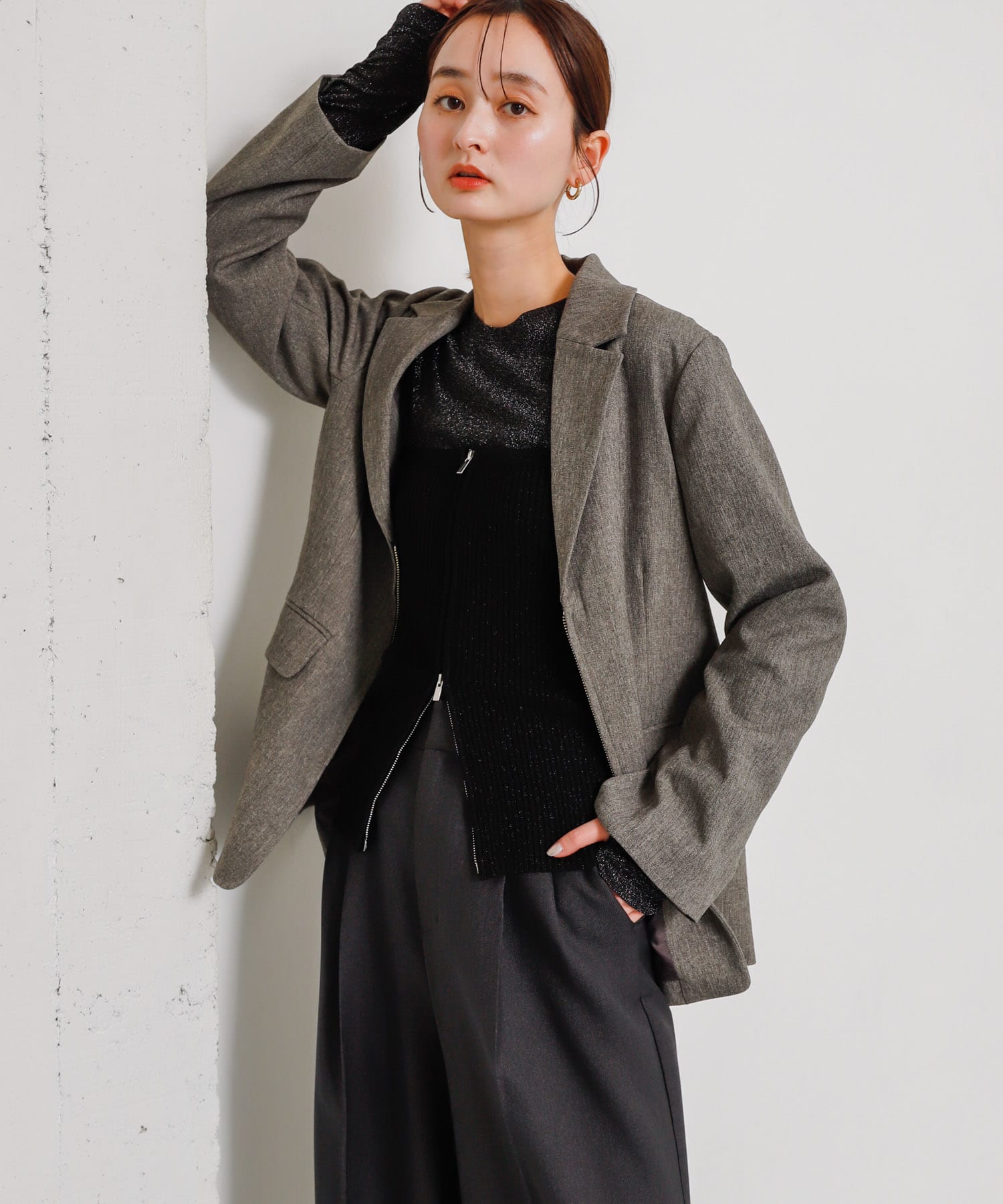 身長：169cm サイズ：one